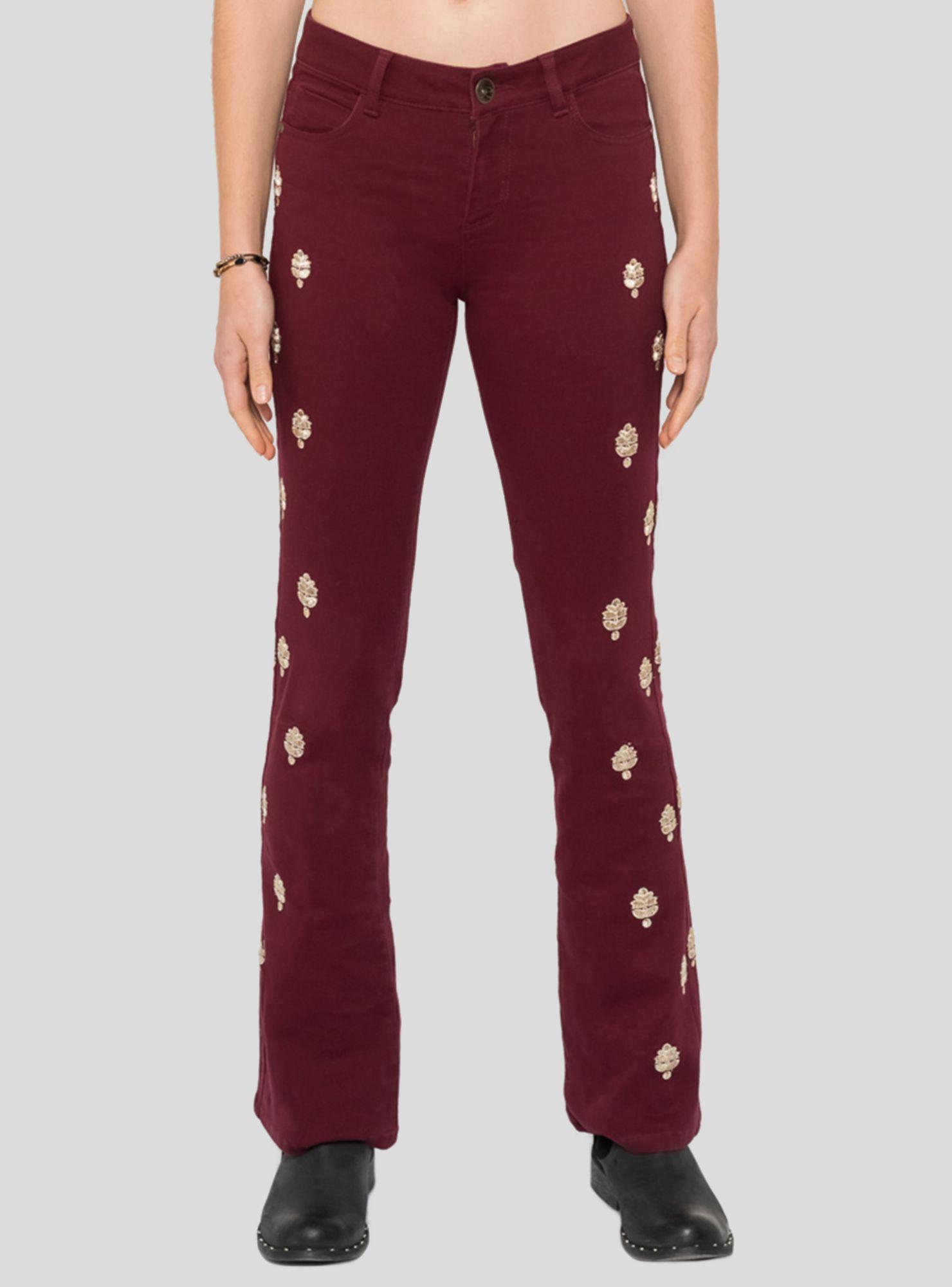 Pantalón Aplicaciones Umbrale-0