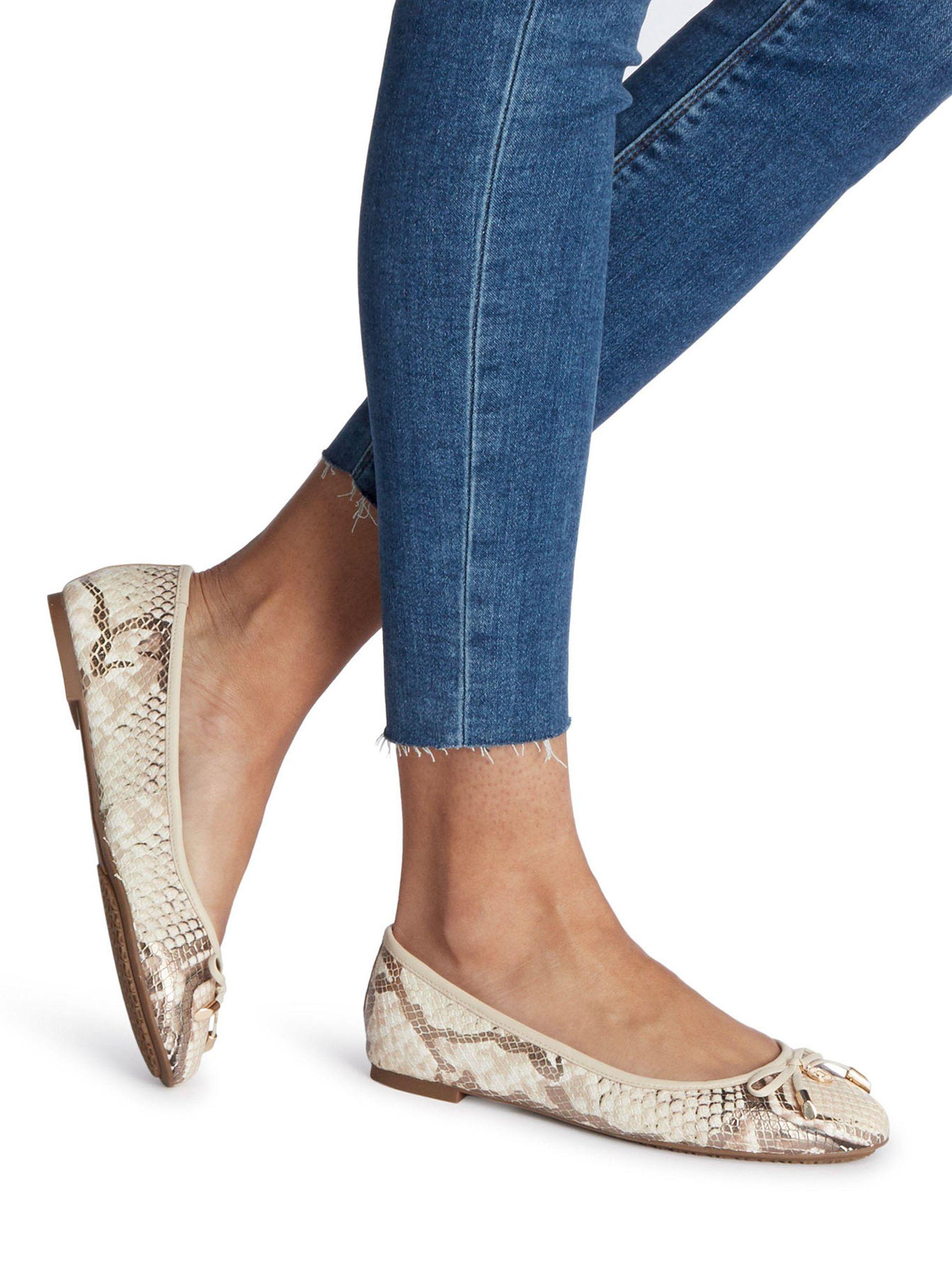 Ballerina Harpar Natural Mujer-0