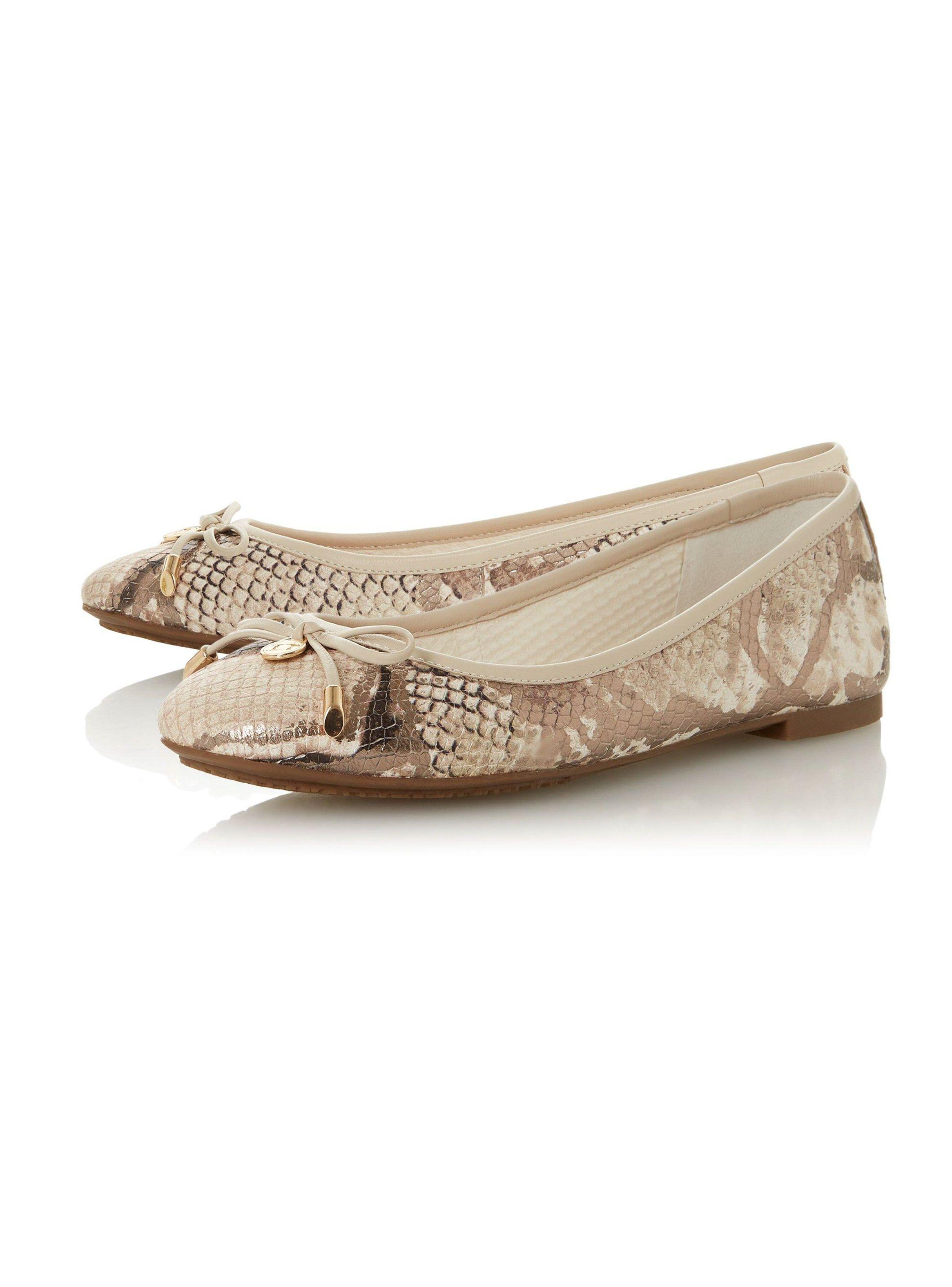 Ballerina Harpar Natural Mujer-5