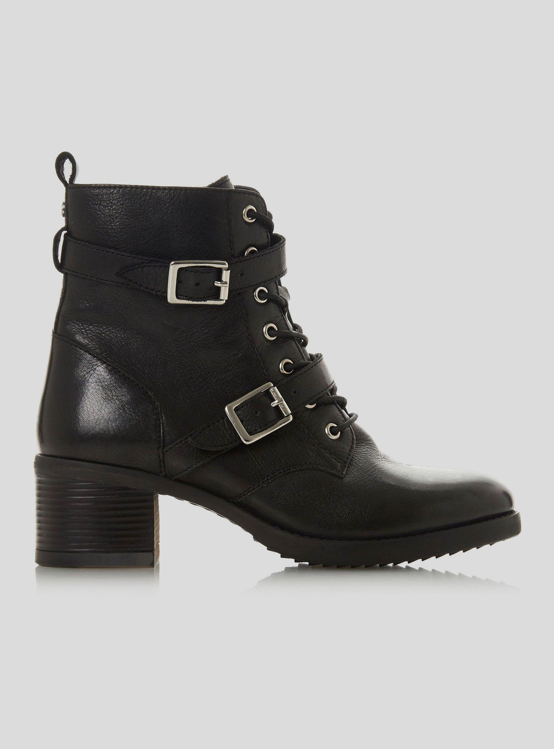 Botas Dune Paxtone Black Mujer-1