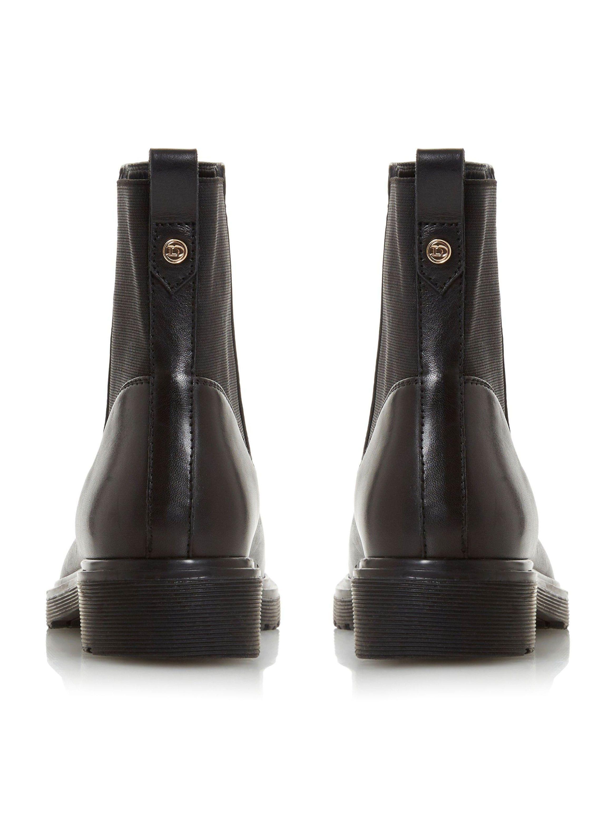 Botín Dune Paysan Black Mujer-6