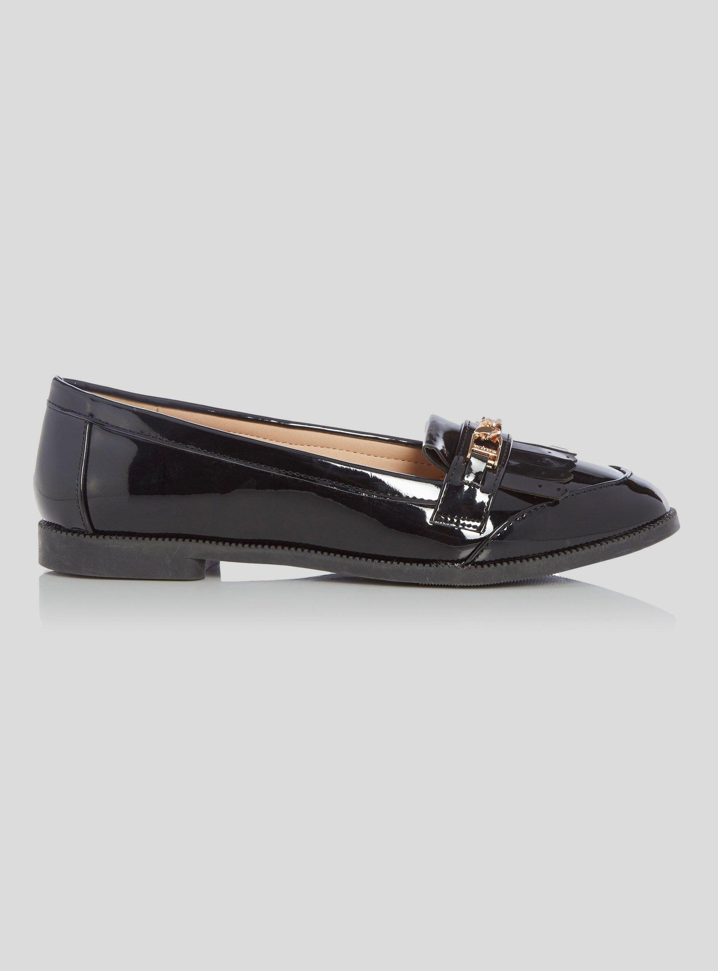 Mocasín Dune Giles Di Black Mujer-0