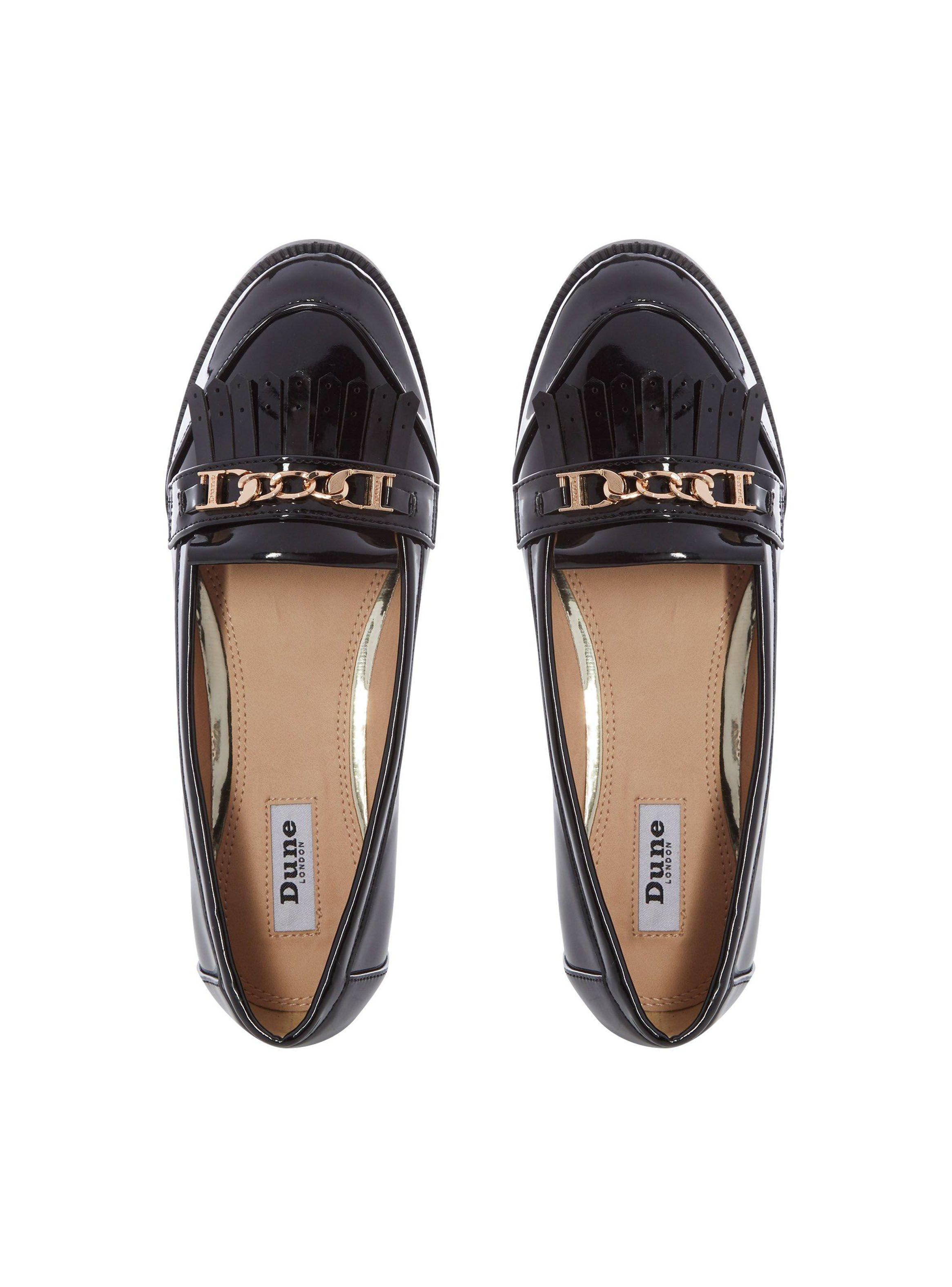 Mocasín Dune Giles Di Black Mujer-2