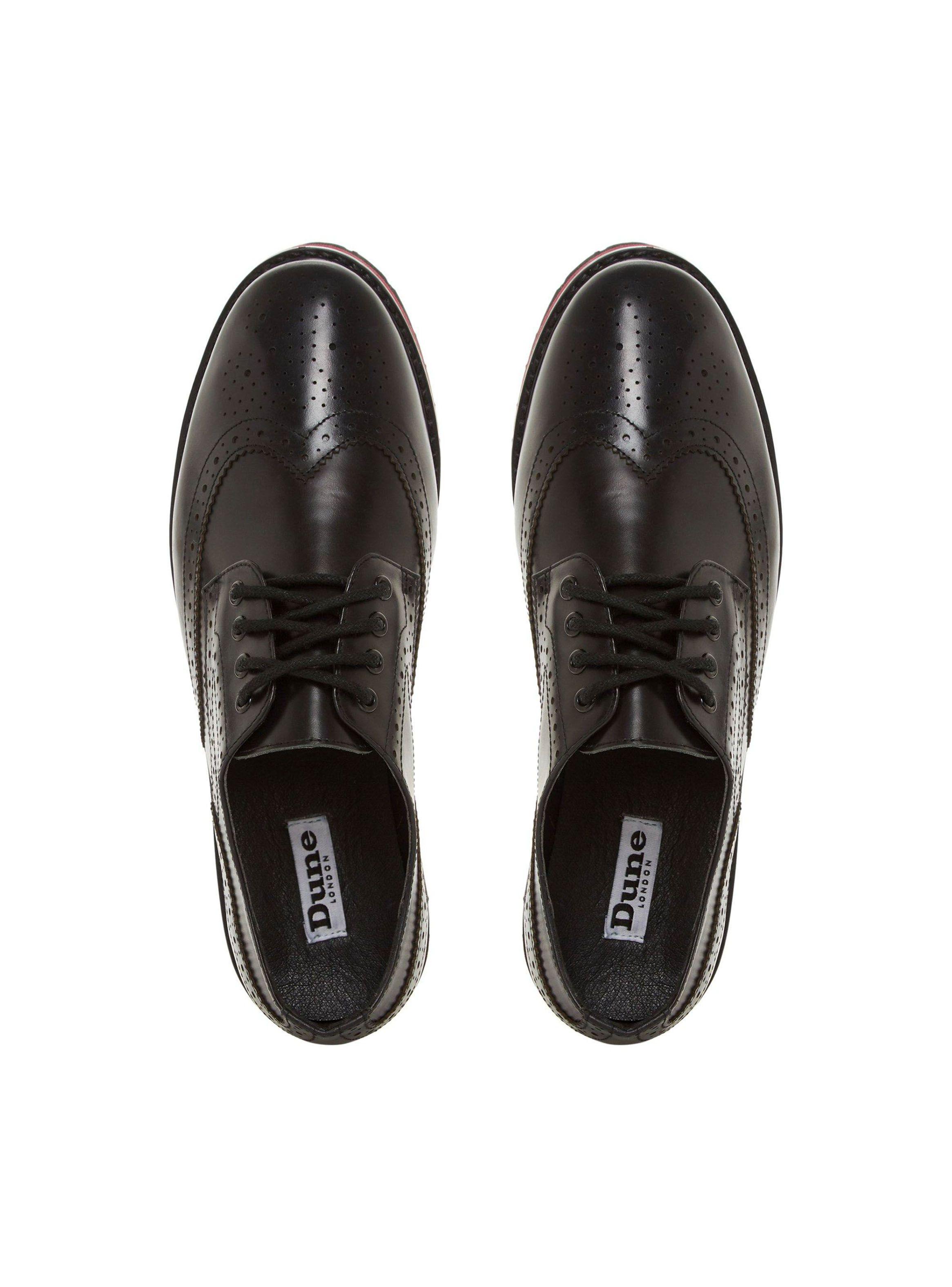 Zapato Dune Frederica Black Mujer-3