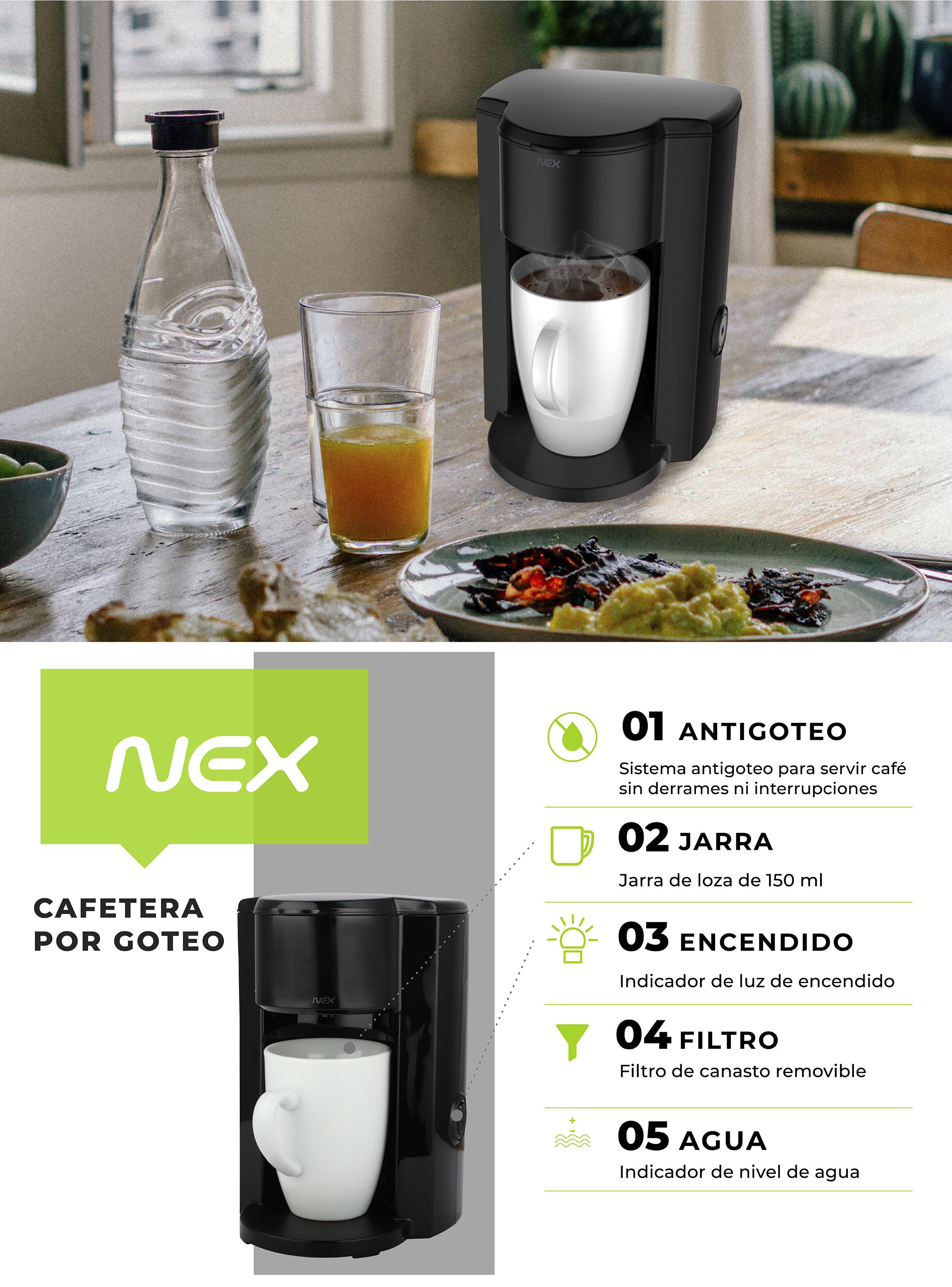 Cafetera por goteo CF002OI20-6