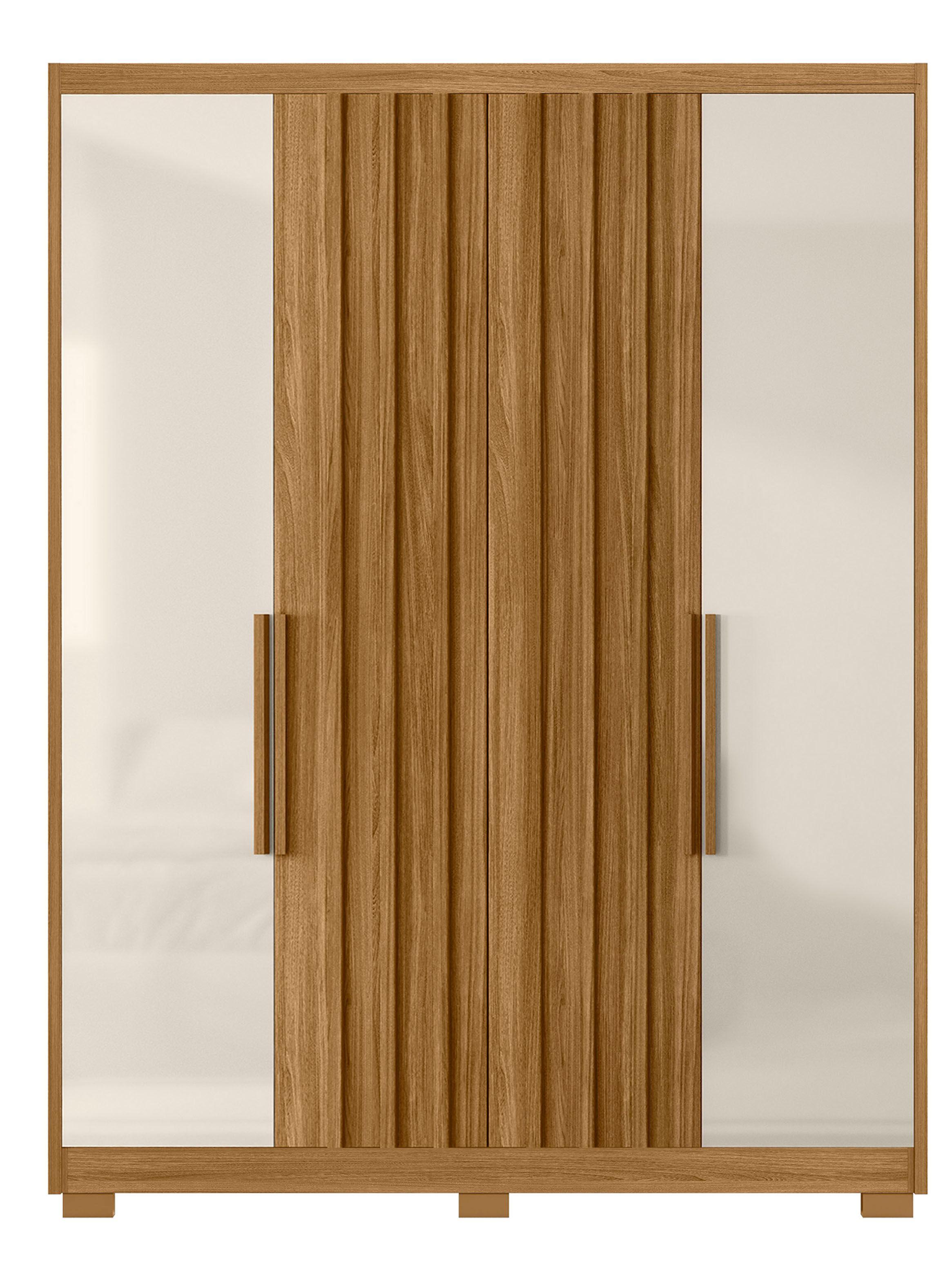 Clóset California 4 Puertas 3 Cajones Freijo Off White-0