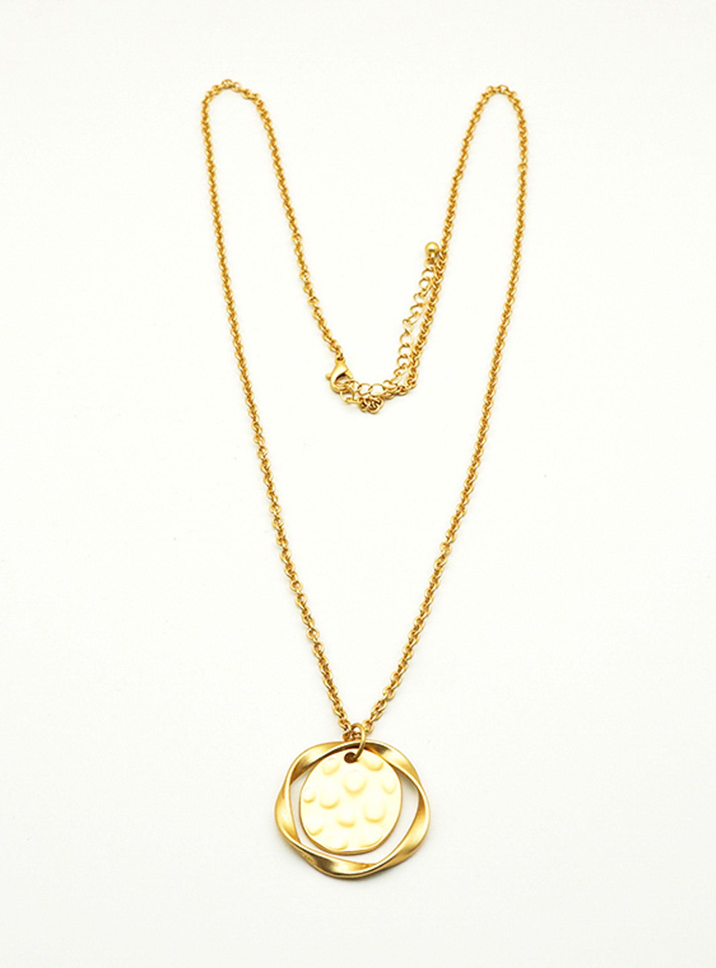 Collar Retorcido Dorado i-D-0