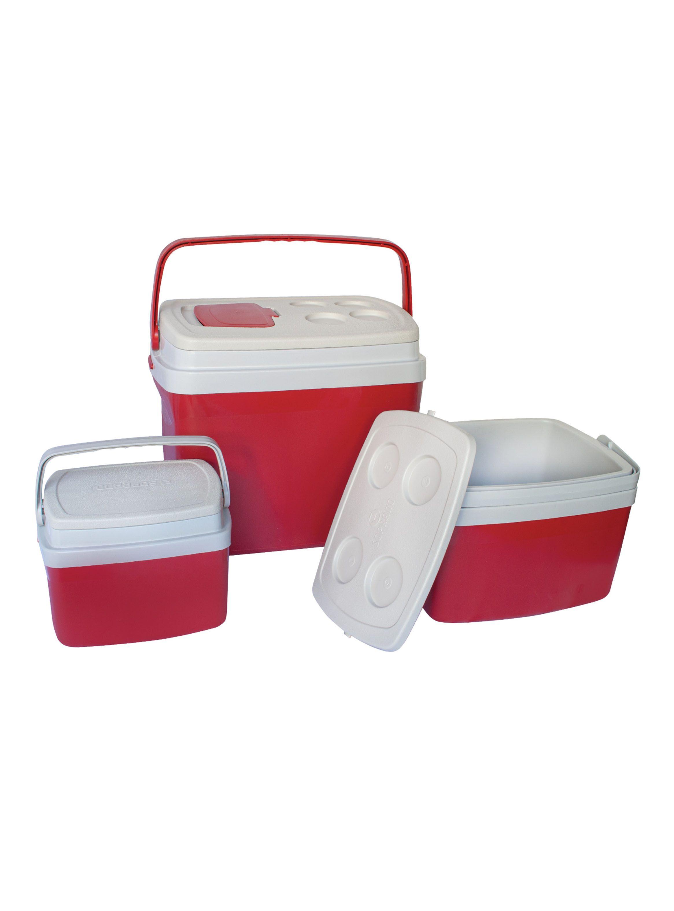 Set 3 Cooler Rojo 32L + 12L + 5L-2
