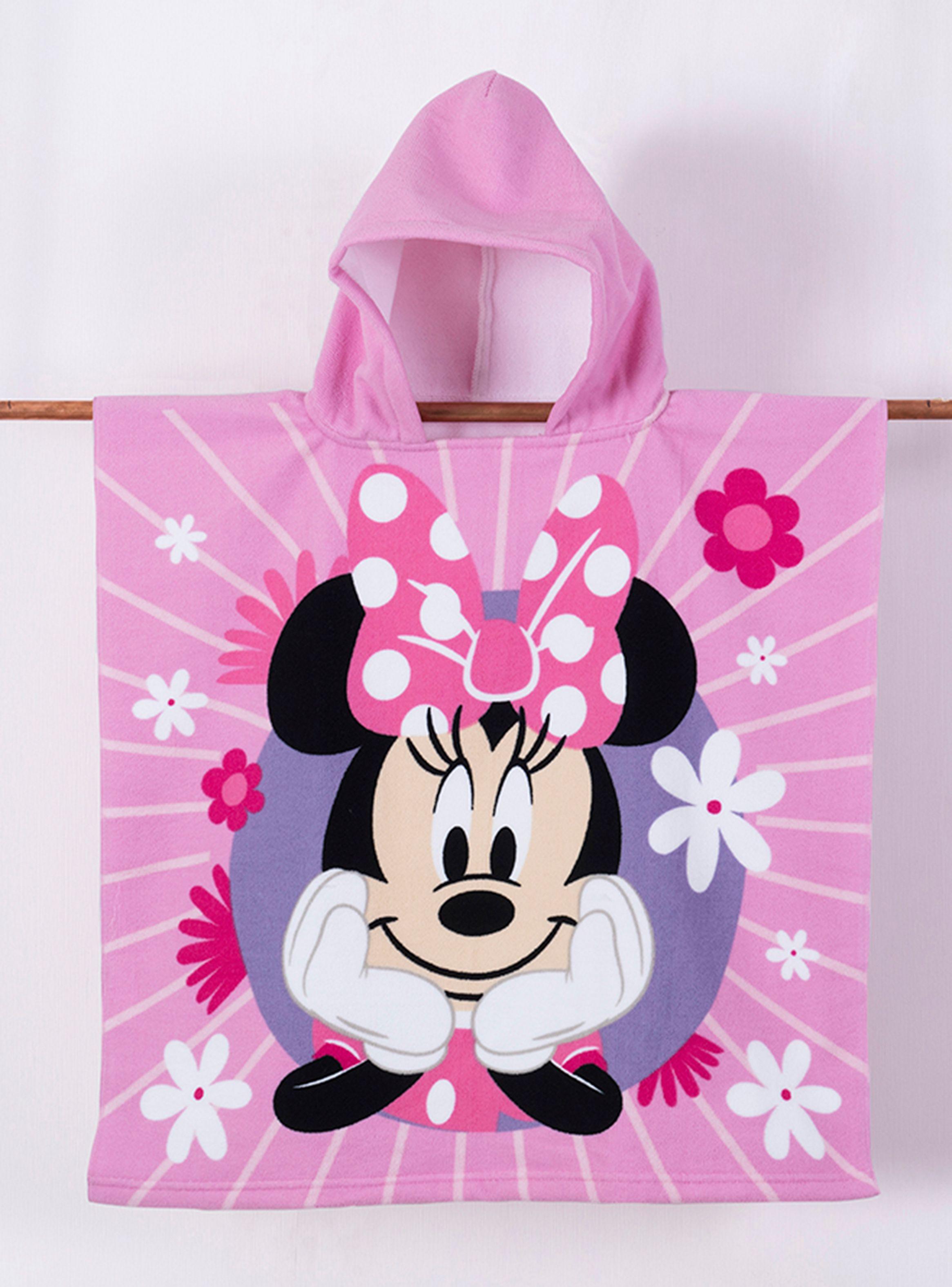 Toalla Capucha Minnie 1 60x120 cm-0