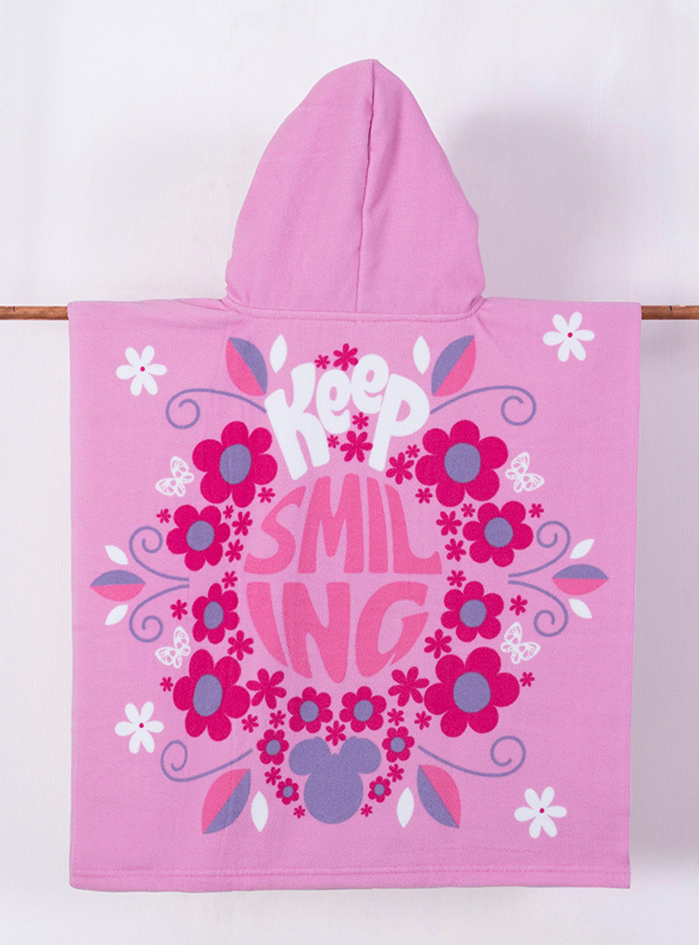 Toalla Capucha Minnie 1 60x120 cm-1
