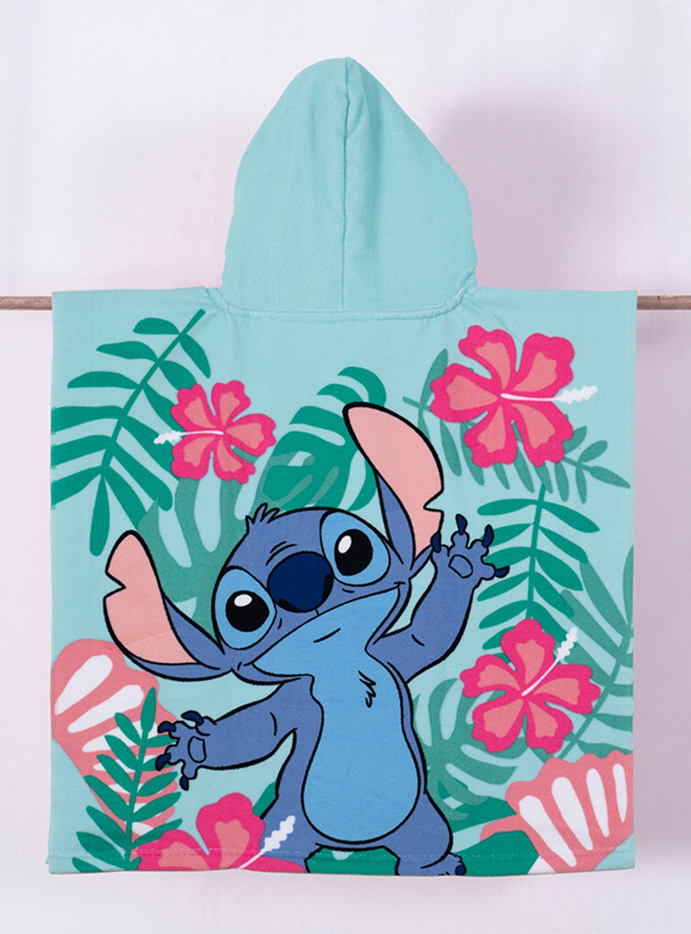 Toalla Capucha Stitch 60x120 cm-1