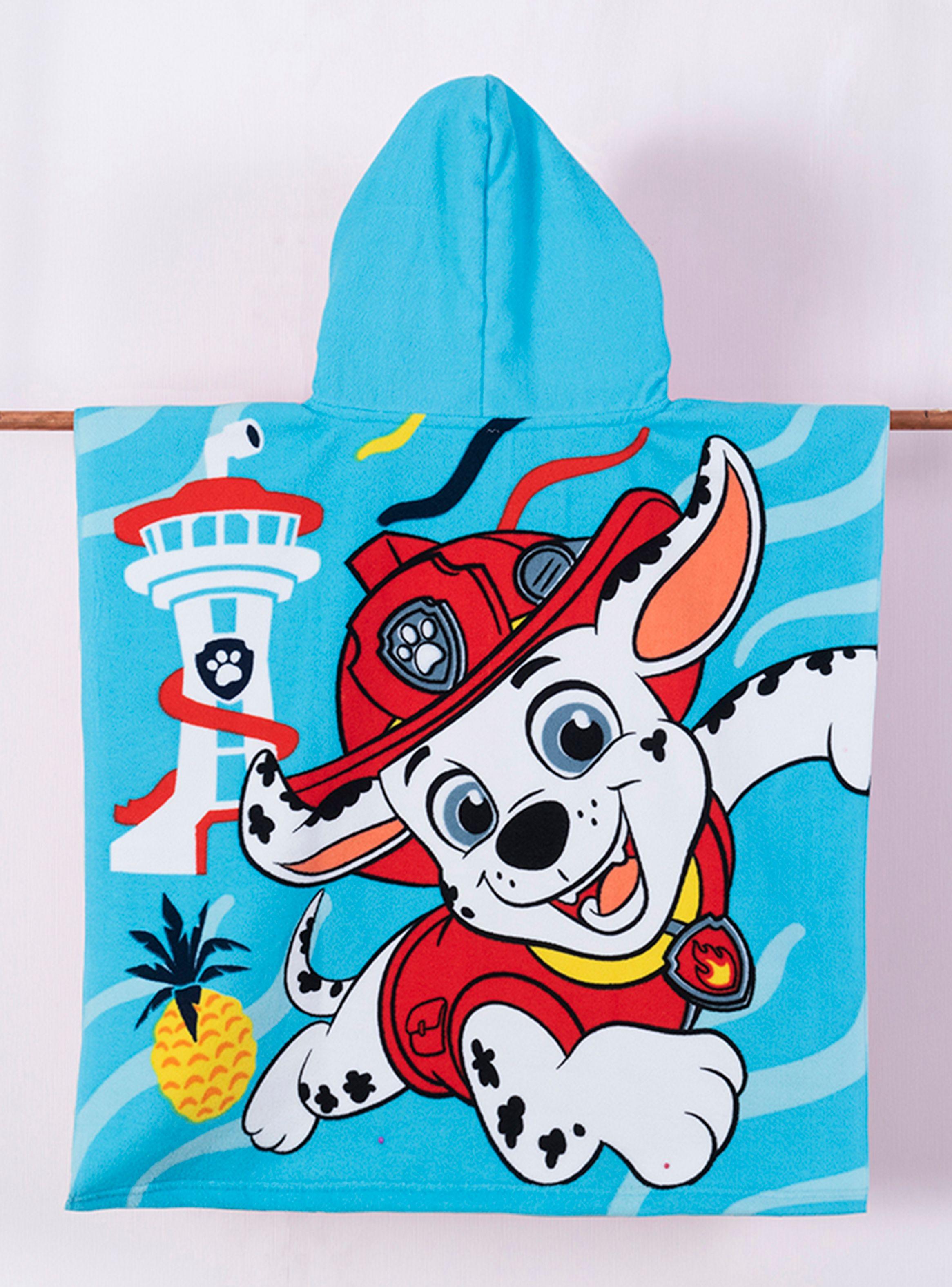 Toalla Capucha Paw Patrol Hooray 60x120 cm-1