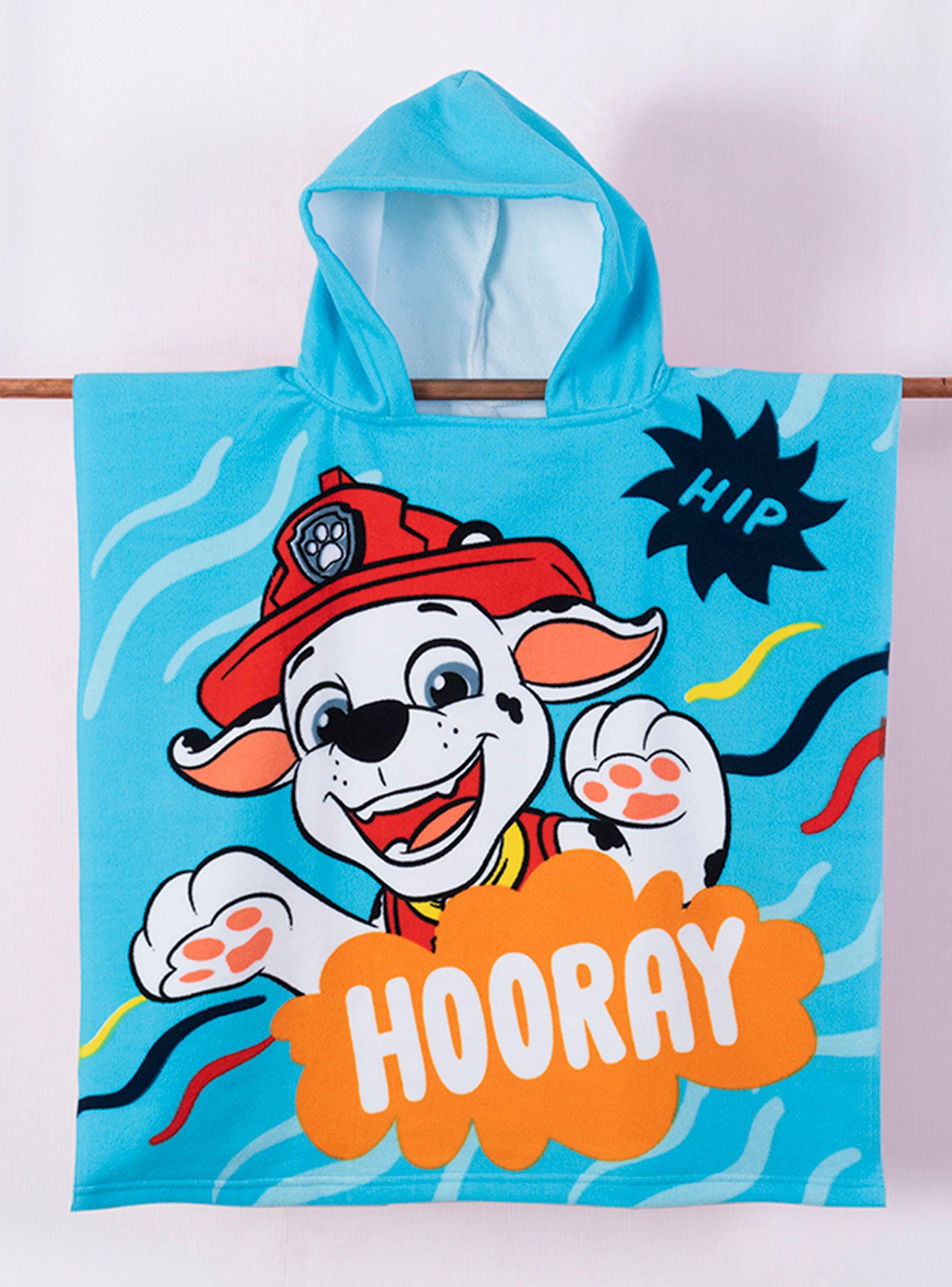Toalla Capucha Paw Patrol Hooray 60x120 cm-0