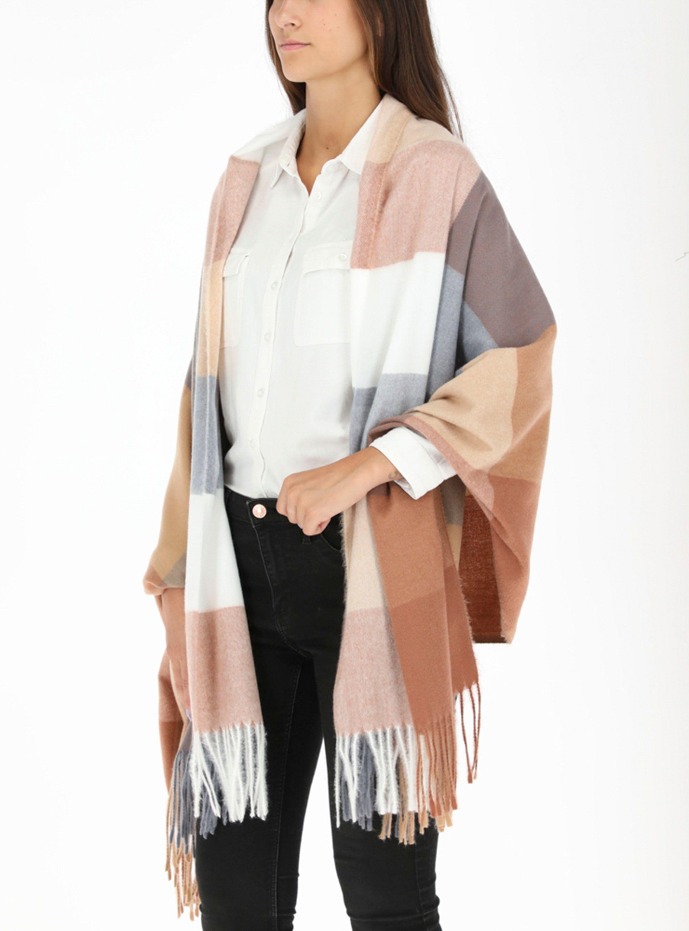 Manta Cuadros Beige i-D-0