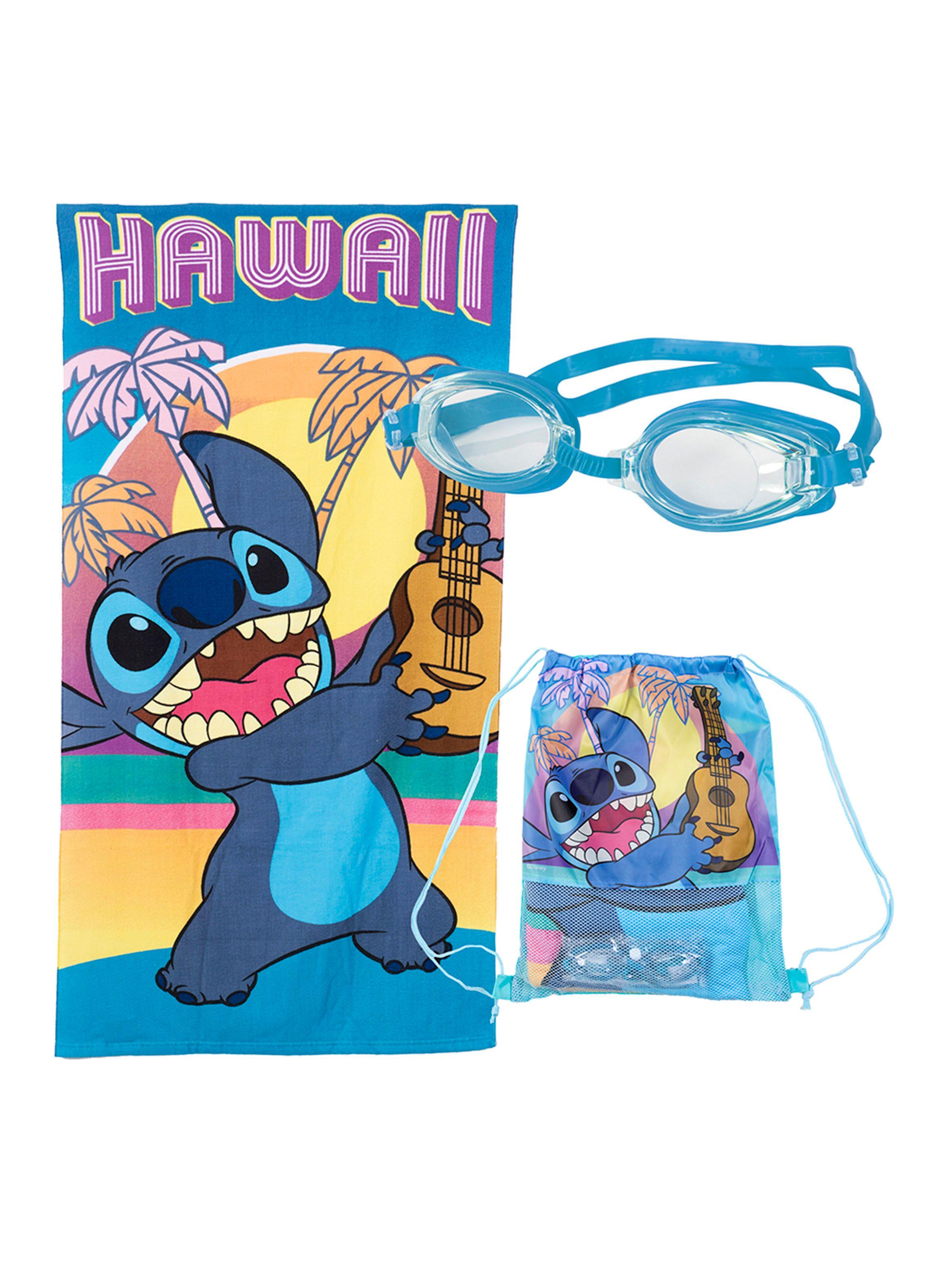 Set Toalla de Playa Stitch 70x140 cm + Lentes + Bolso-0