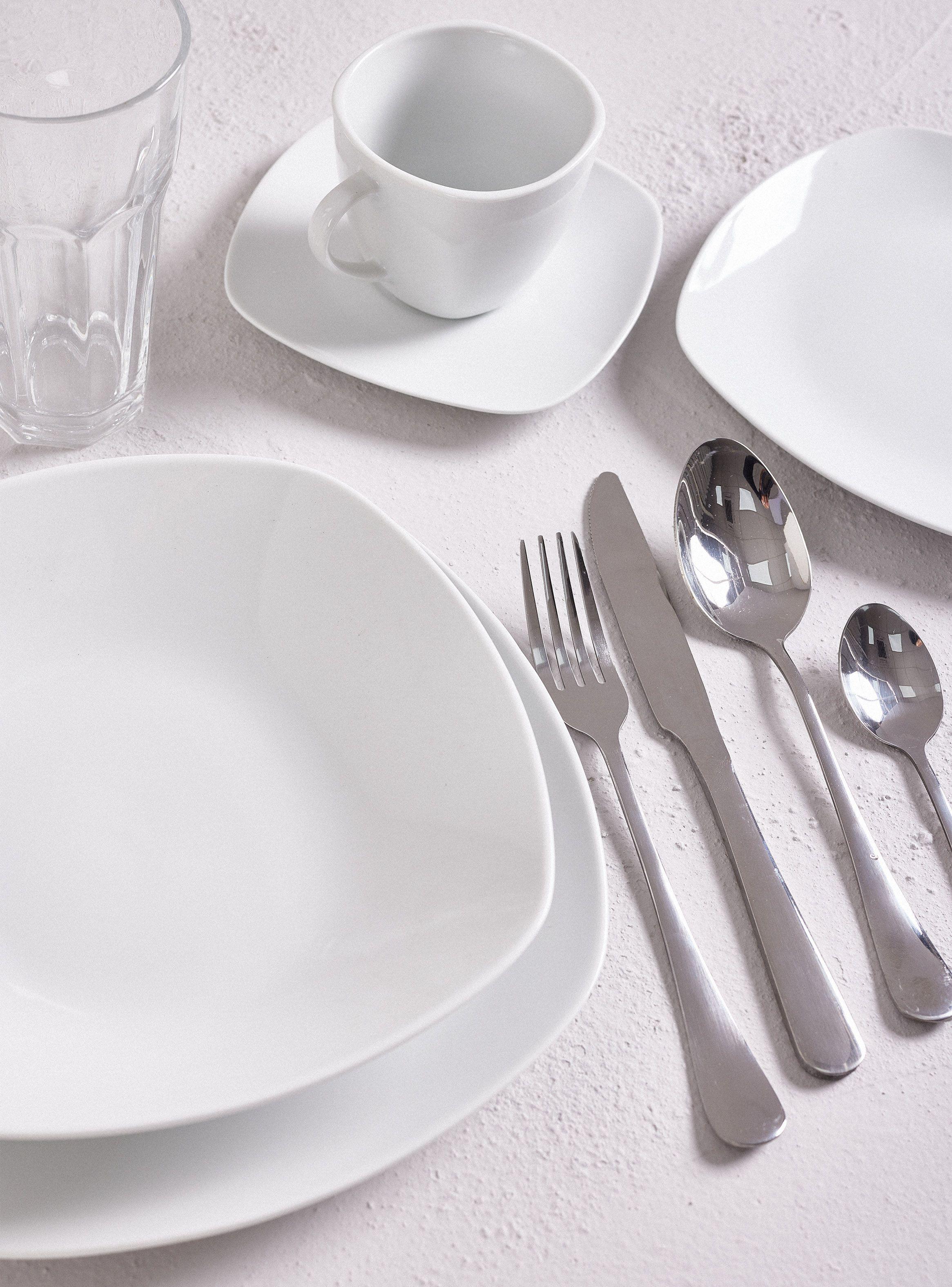 Set Vajilla 60 Piezas White Porcelana-2
