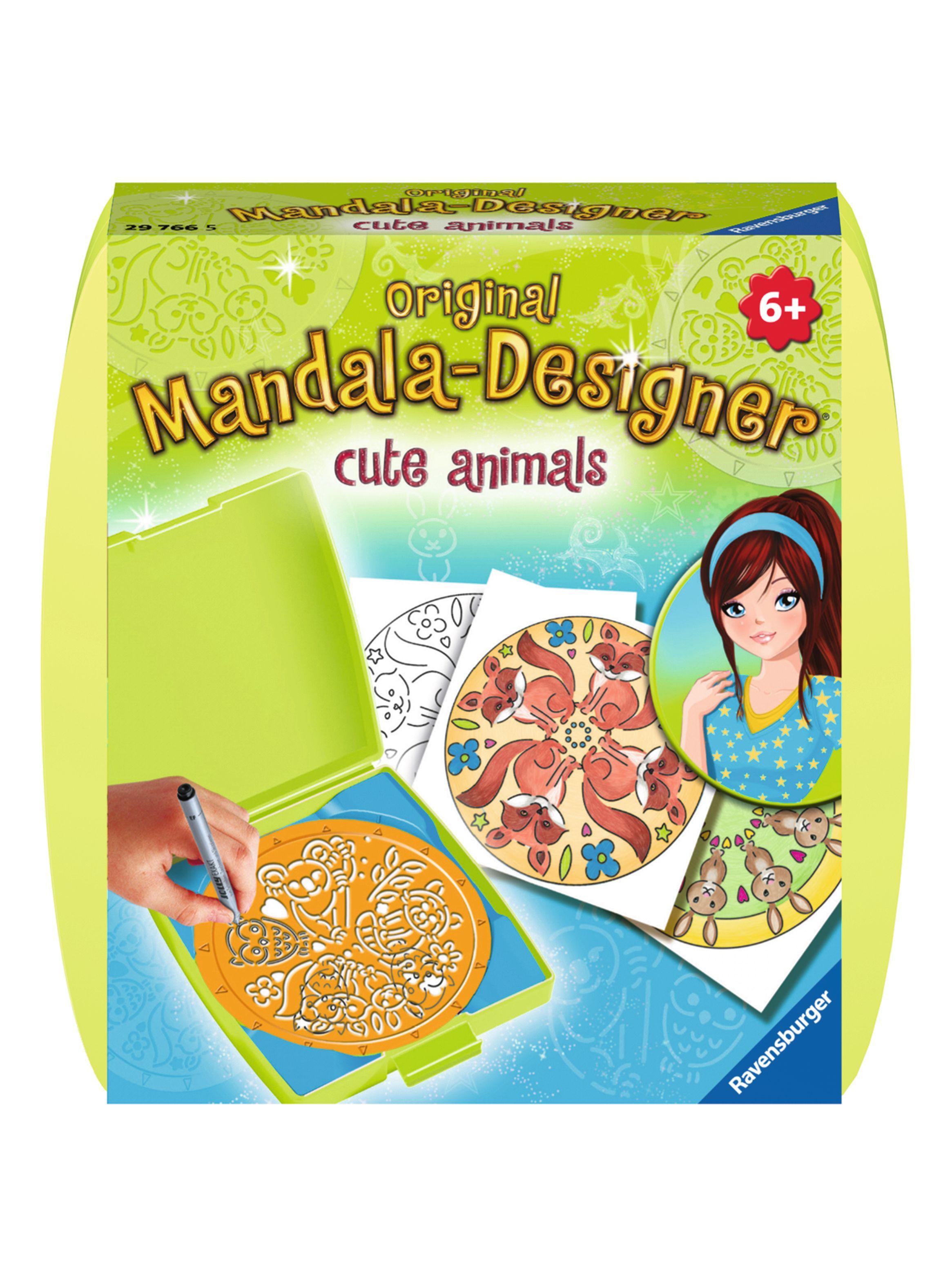 Mini set para diseñar mandalas - Animalitos Caramba-0