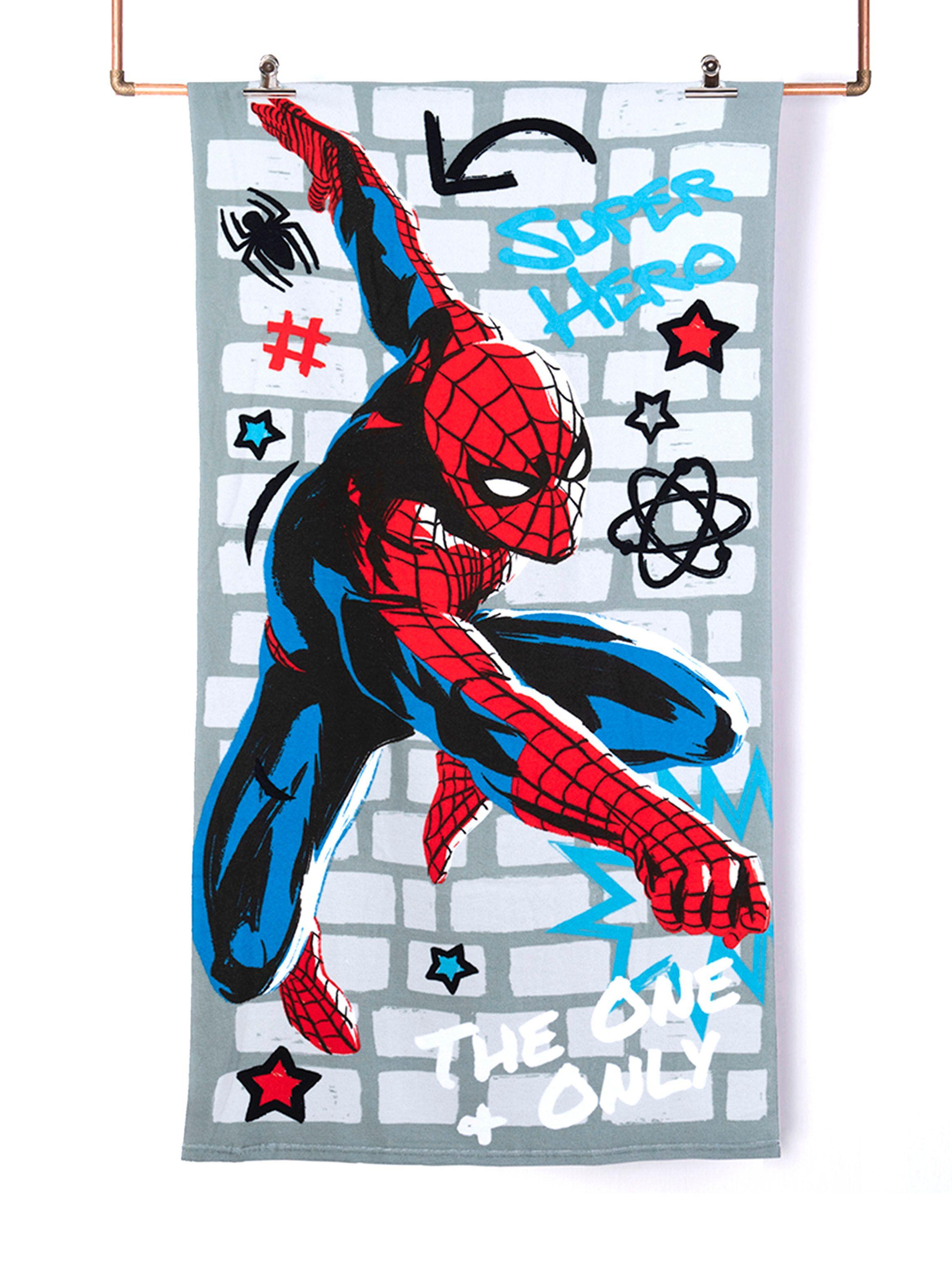 Toalla de Playa Spider-man Only 70x140 cm + Bolso-0