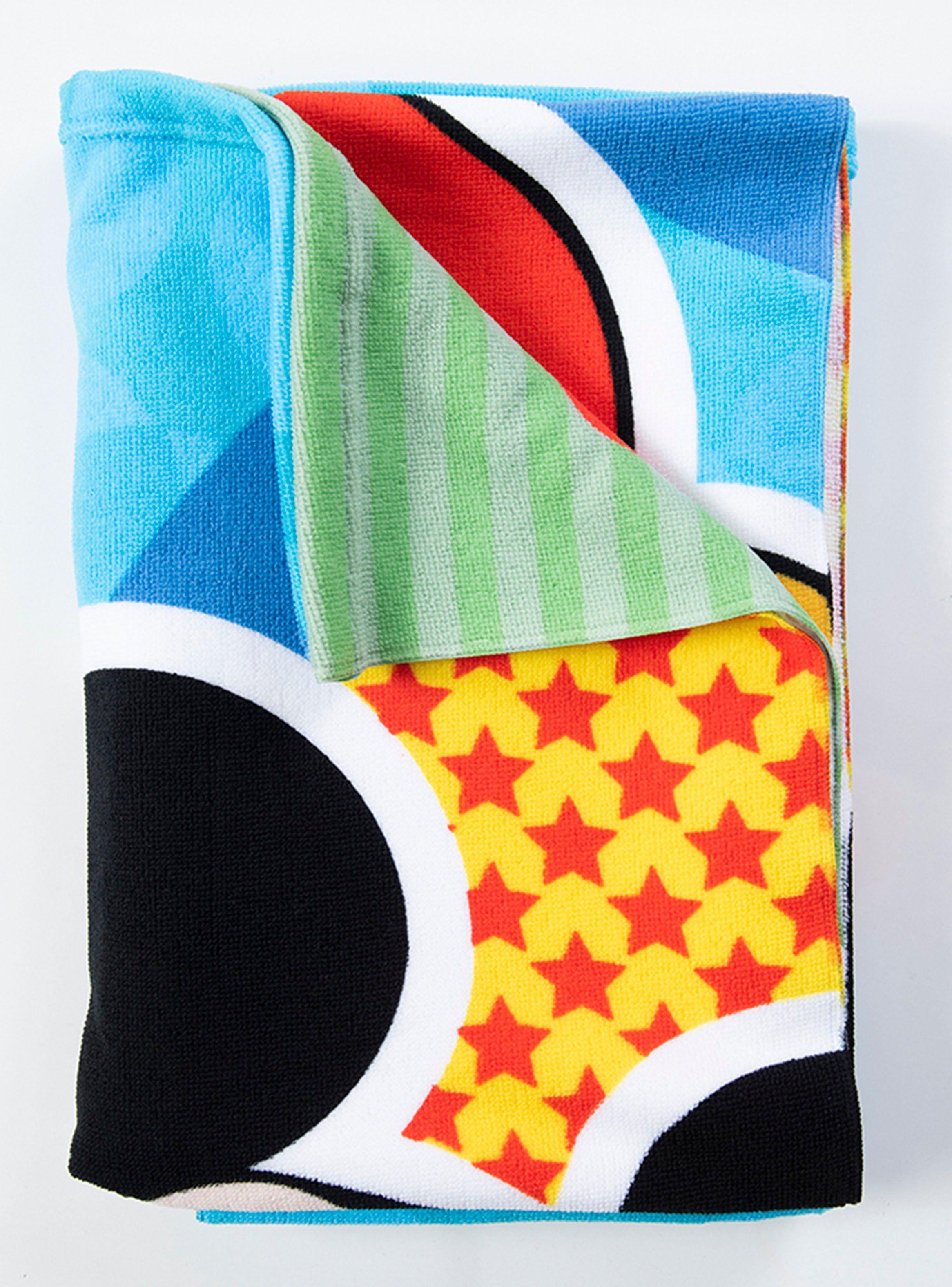 Toalla de Playa Mickey Huesito 70x140 cm-1