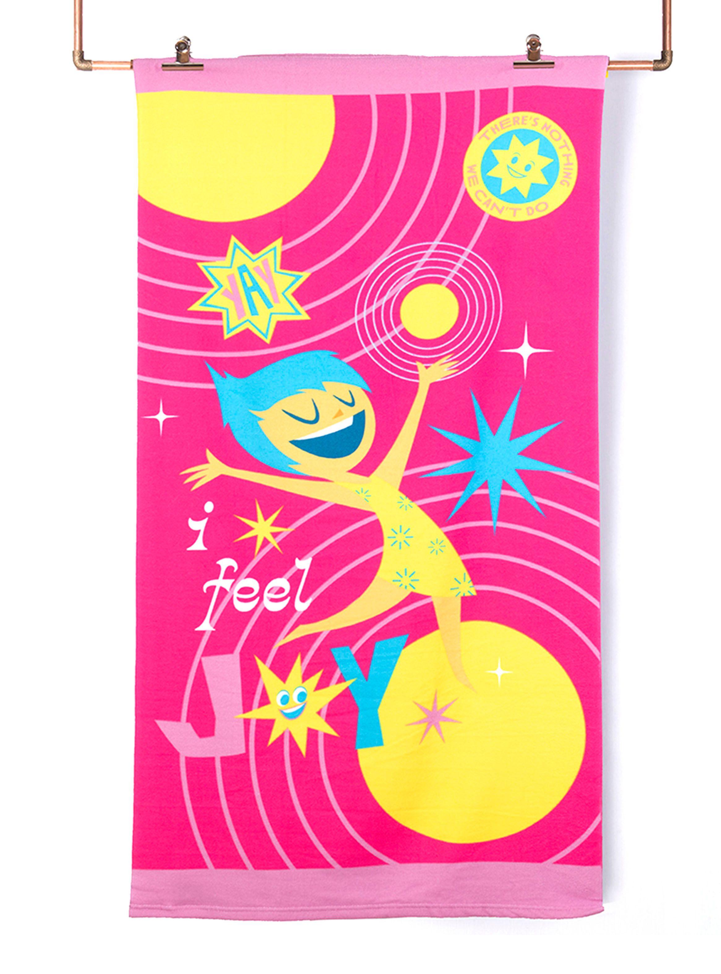 Toalla de Playa Intensamente Joy 70x140 cm-0