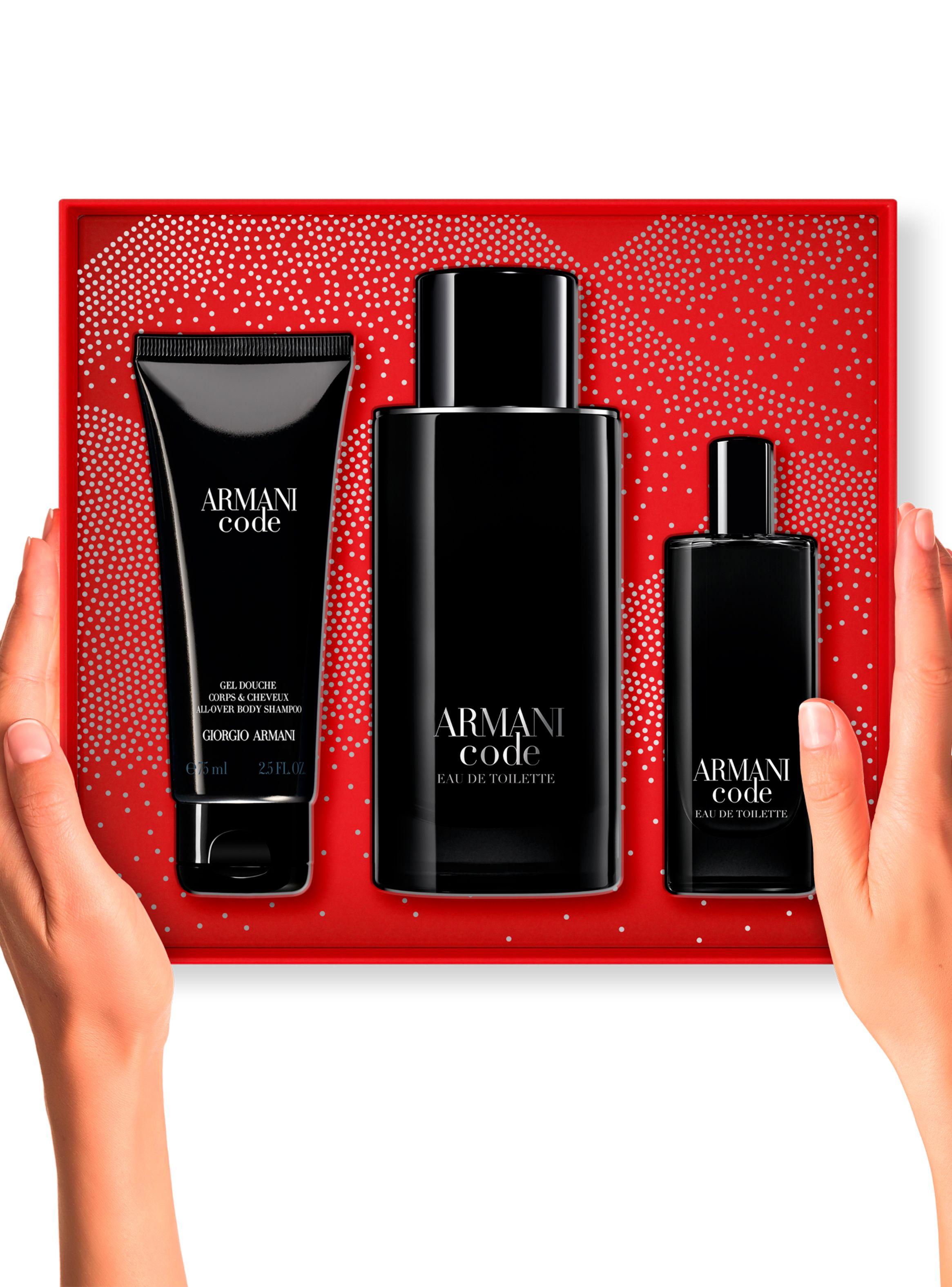 Set Perfume Armani Code EDT Hombre 125ml + 15ml + Gel de Ducha 75ml Giorgio Armani-2