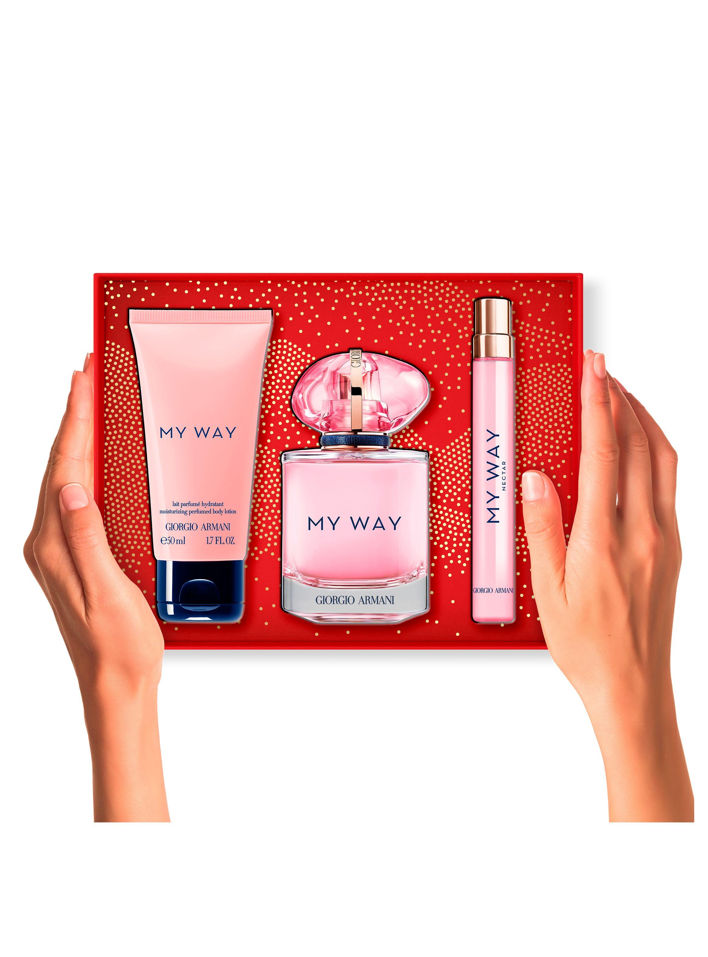 Set Perfume My Way Nectar EDP Mujer 90ml + 10ml + Loción Corporal 50ml Giorgio Armani-2