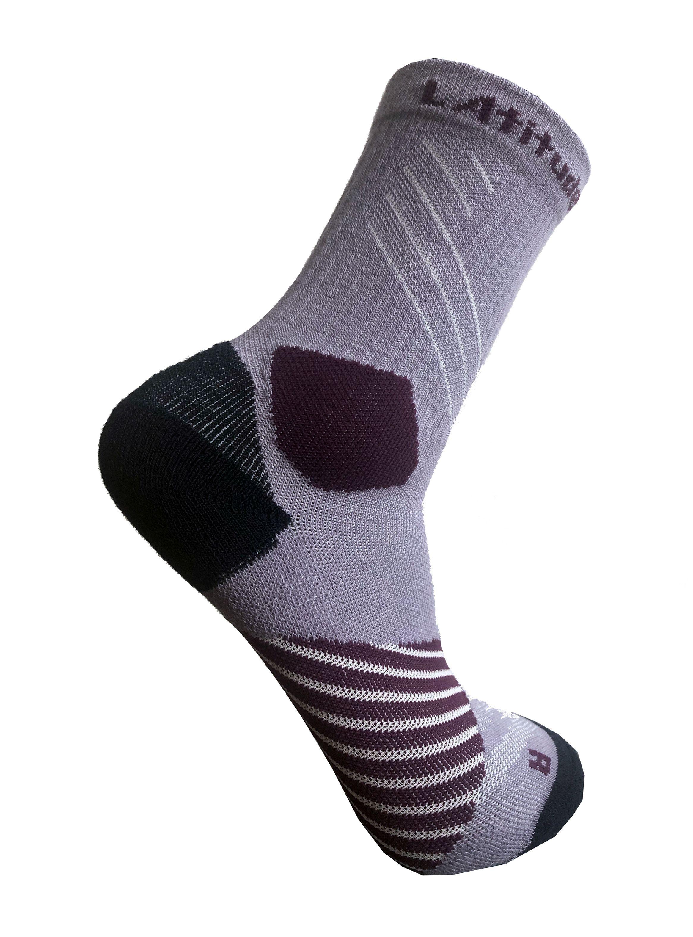 Calcetines Trail socks Lila Latitude-1