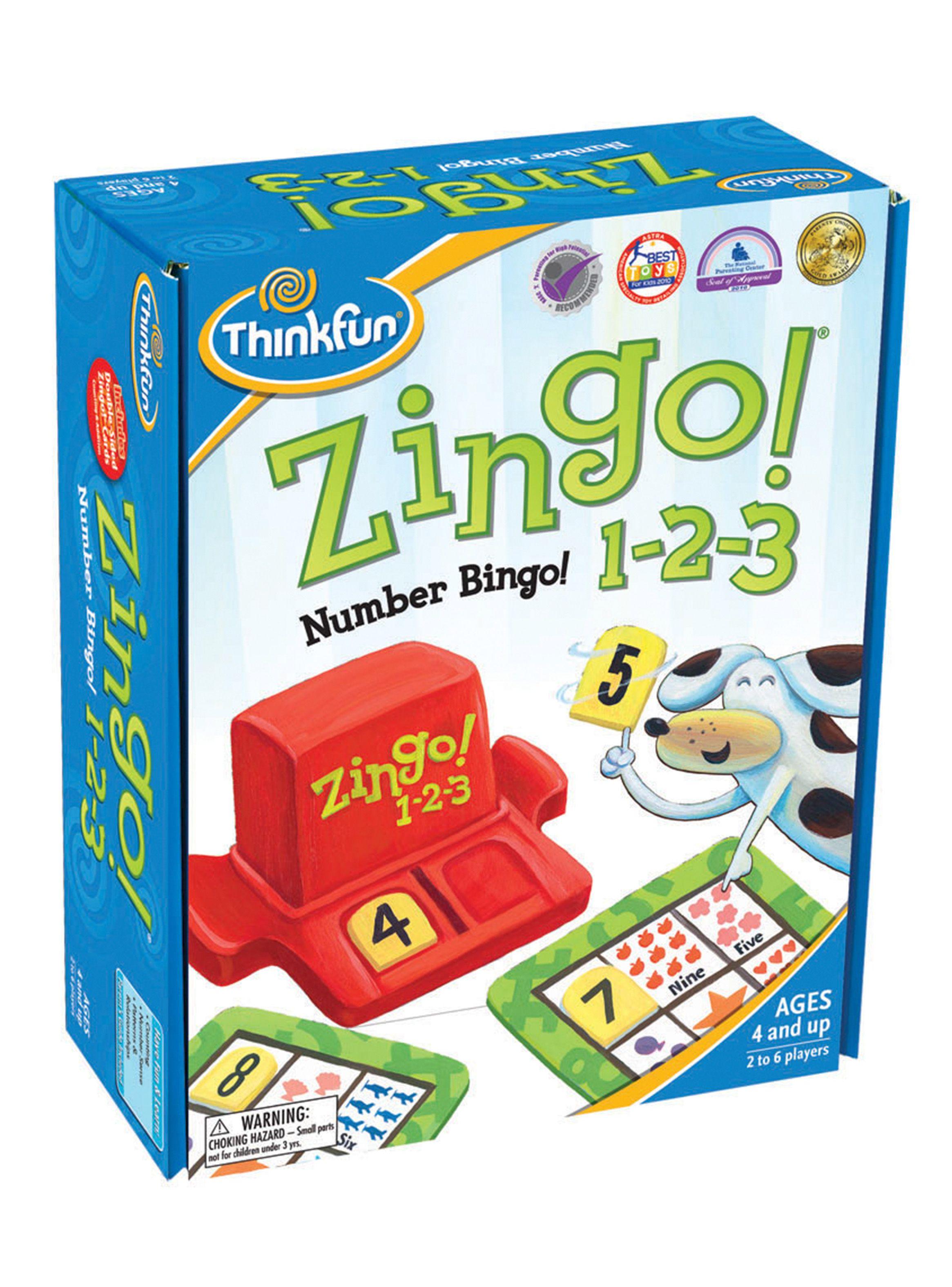 Thinkfun Juego de Ingenio Zingo 123 Caramba-0