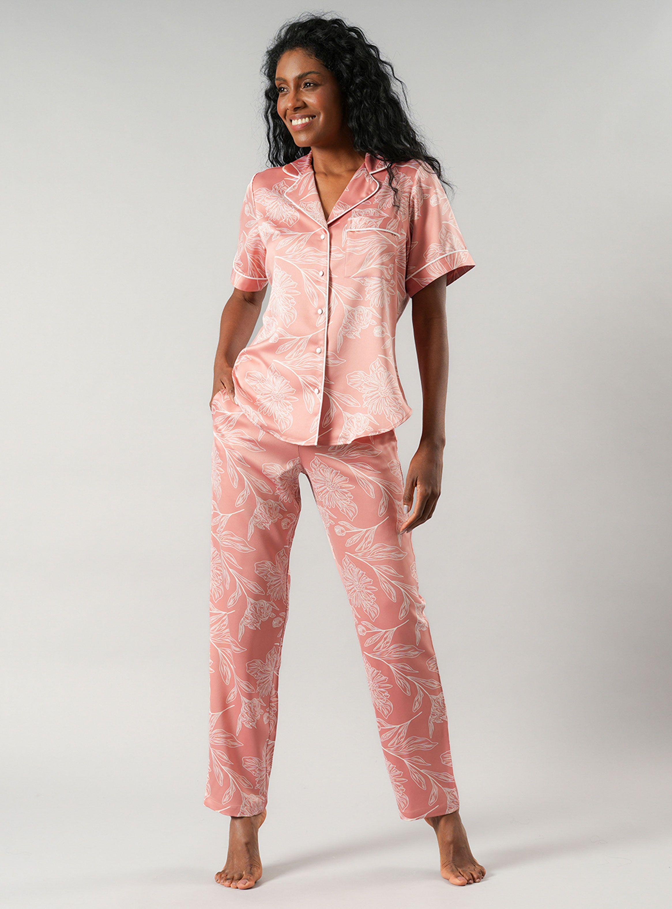 Set Camisero con Pantalón Satín Print-0