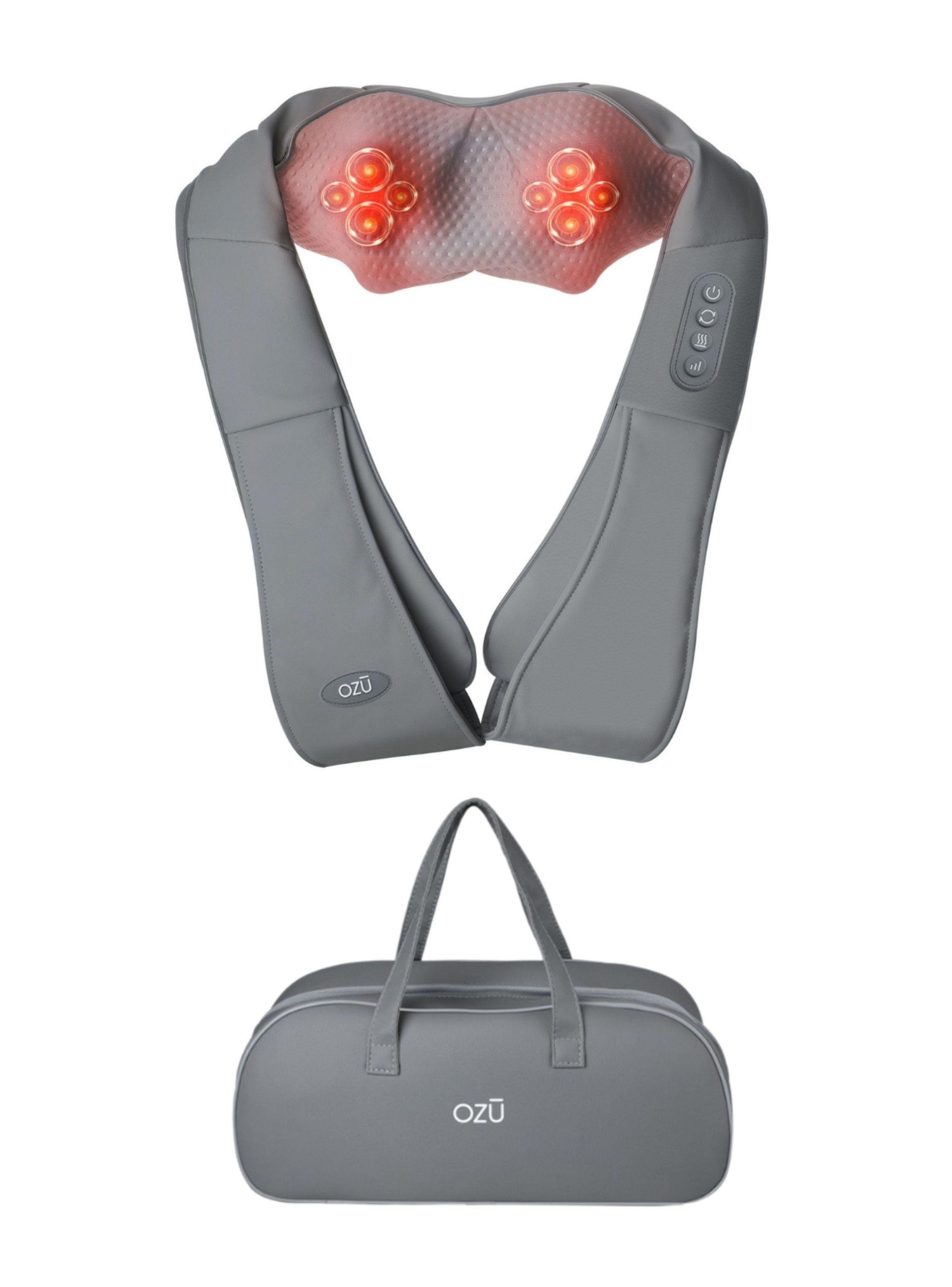 Masajeador de Cuello y Hombros Shiatsu +  Bolso Lila-0