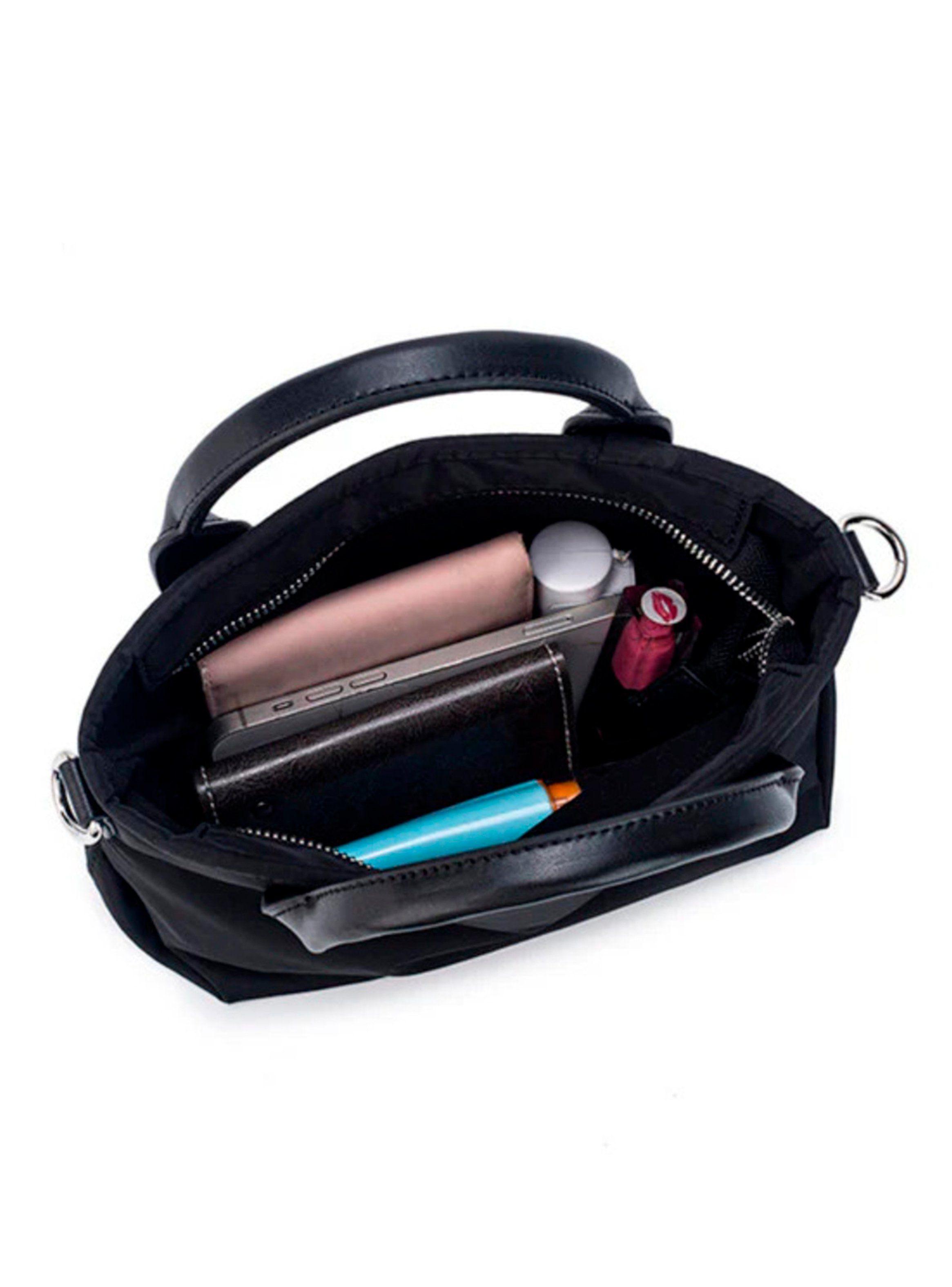 Cartera Mini Tote Rope Black-3