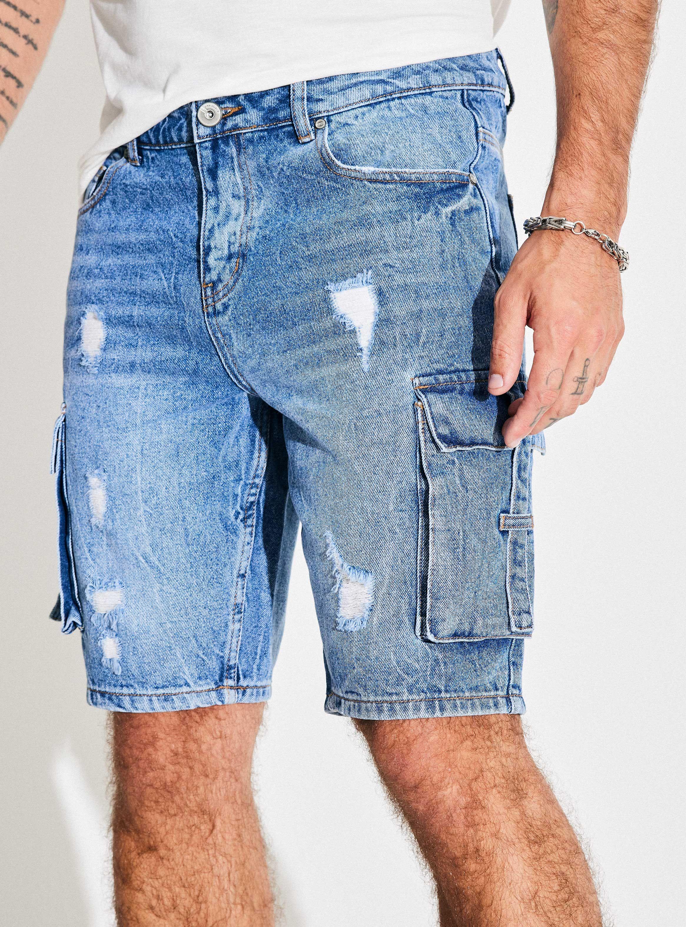 Short Bolsillo Cargo con Tapeta-2