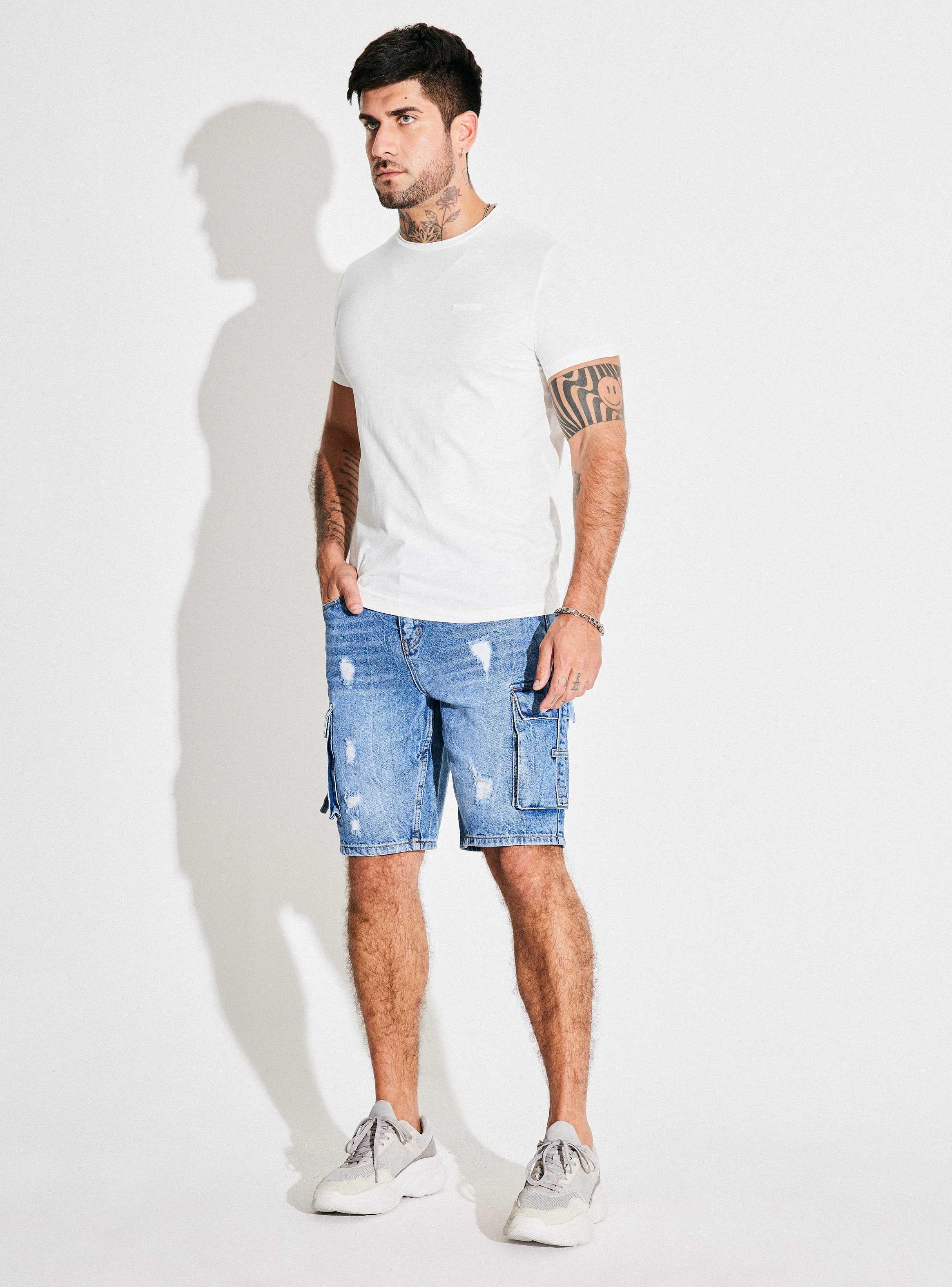 Short Bolsillo Cargo con Tapeta-4