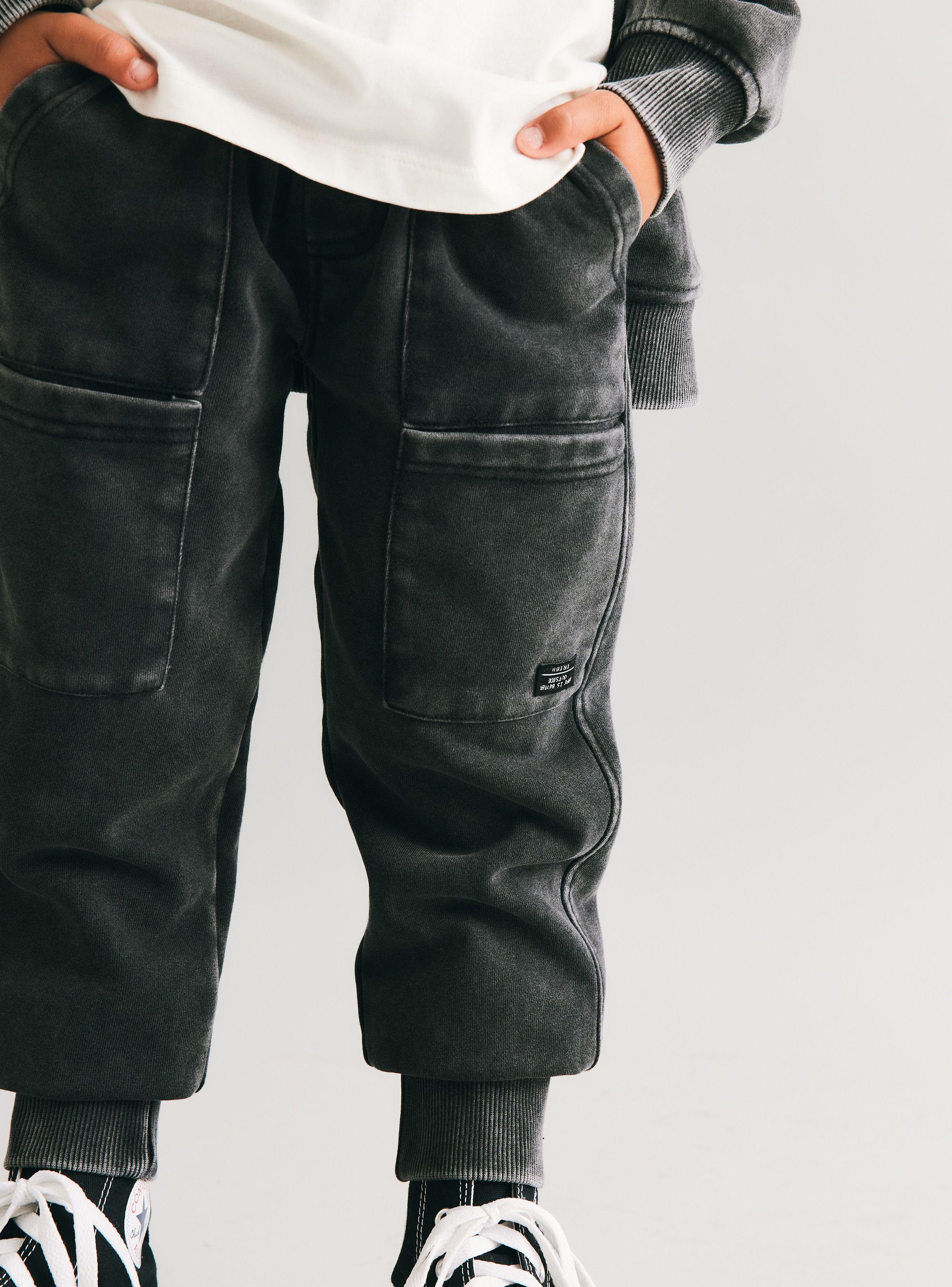 Pantalón Cargo Acid Wash-1