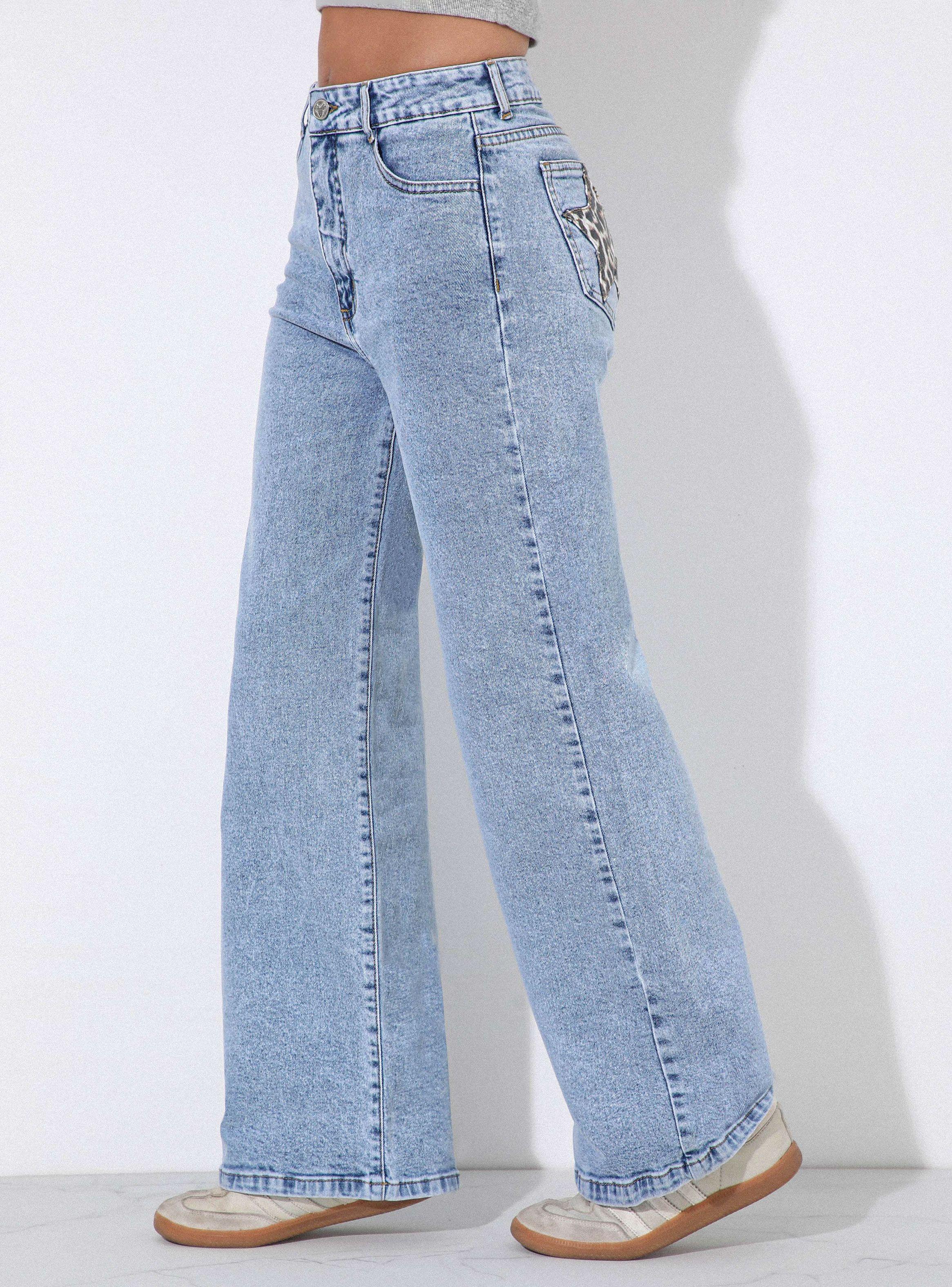 Pantalón Pants Animal Print Star-2
