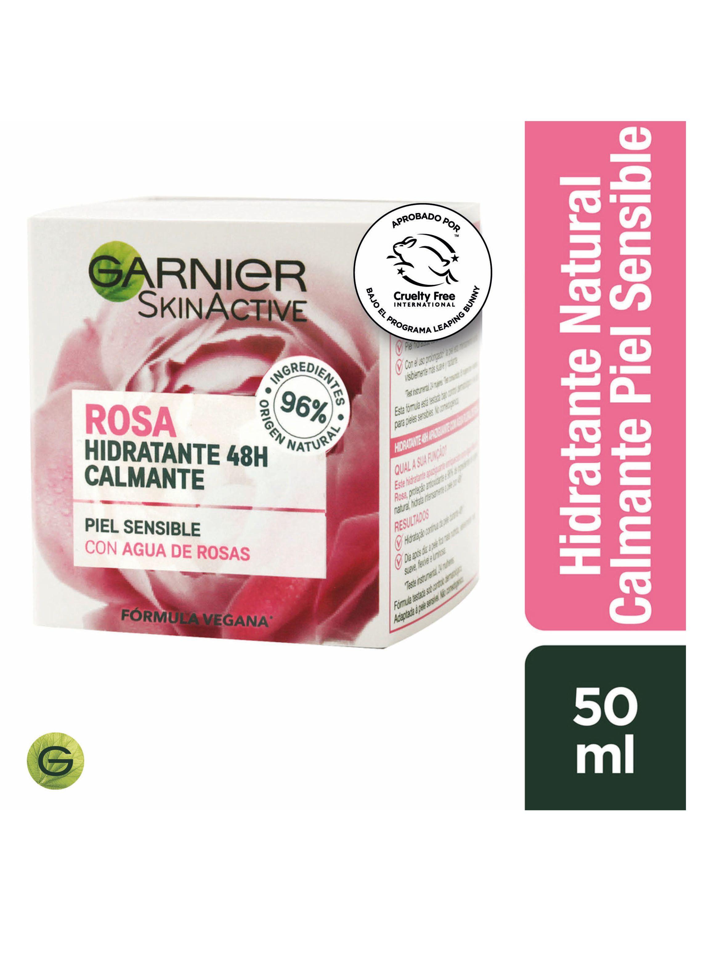 Crema Garnier Skin Active Hidratante Natural Rosas-0