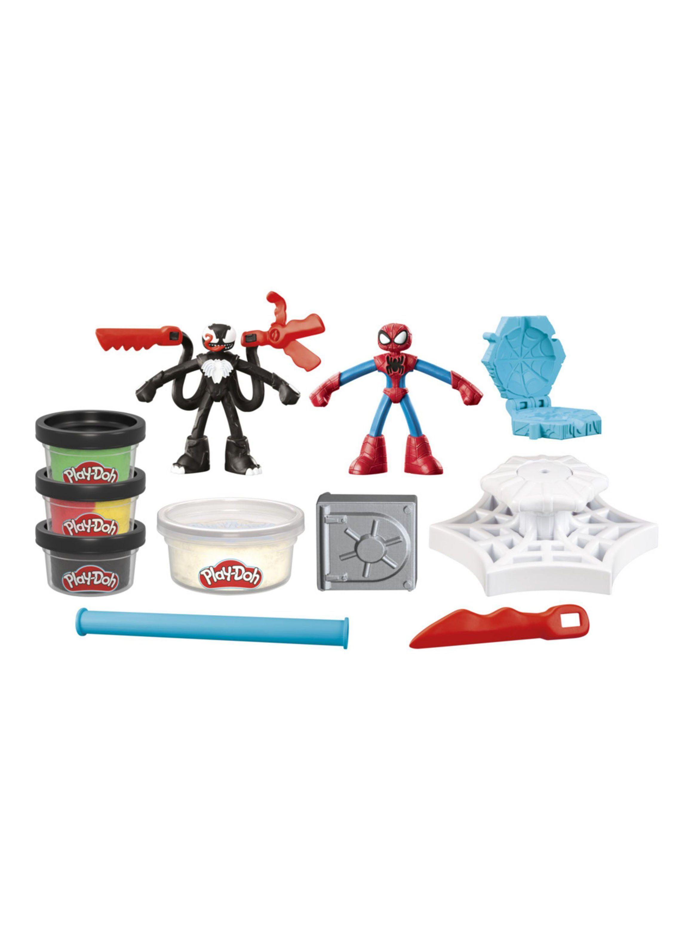 Masas y Plastilinas Marvel Lanza y Atrapa Spider-Man-3