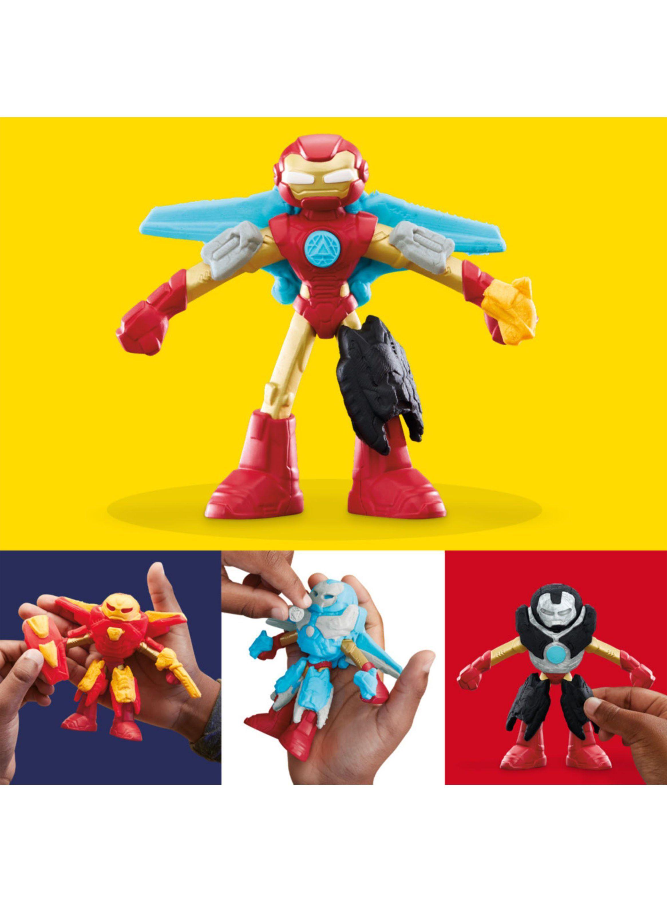 Masas y Plastilinas Iron Man Laboratorio de Armaduras-4