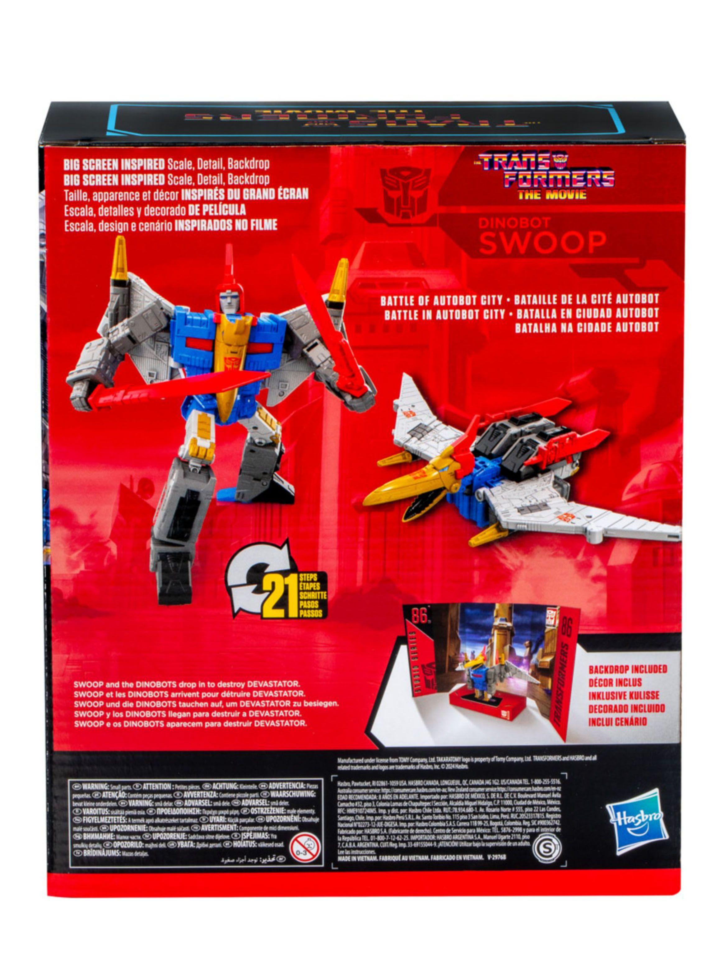 Figura de Acción Generations Studio Series Leader Dinobot Swoop 86-26-4