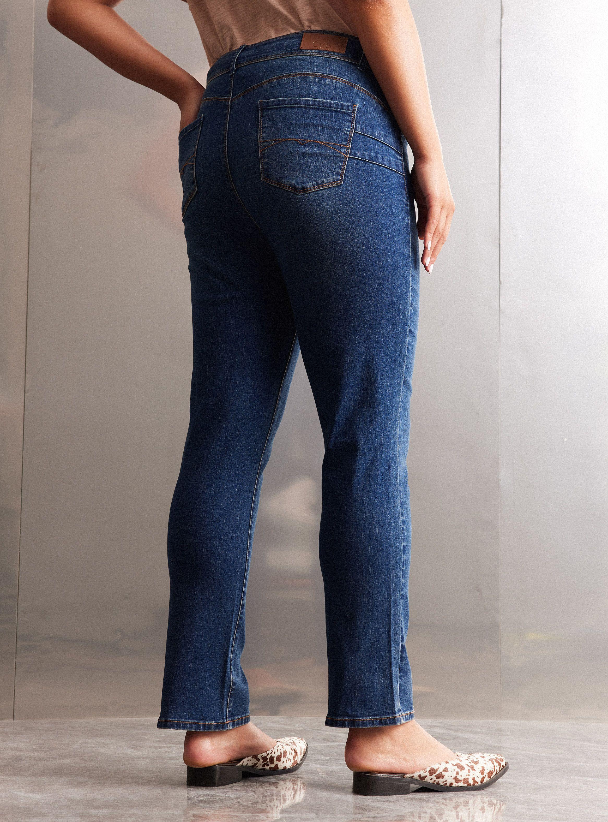 Jeans Bootcut Tiro Alto Curvy-1