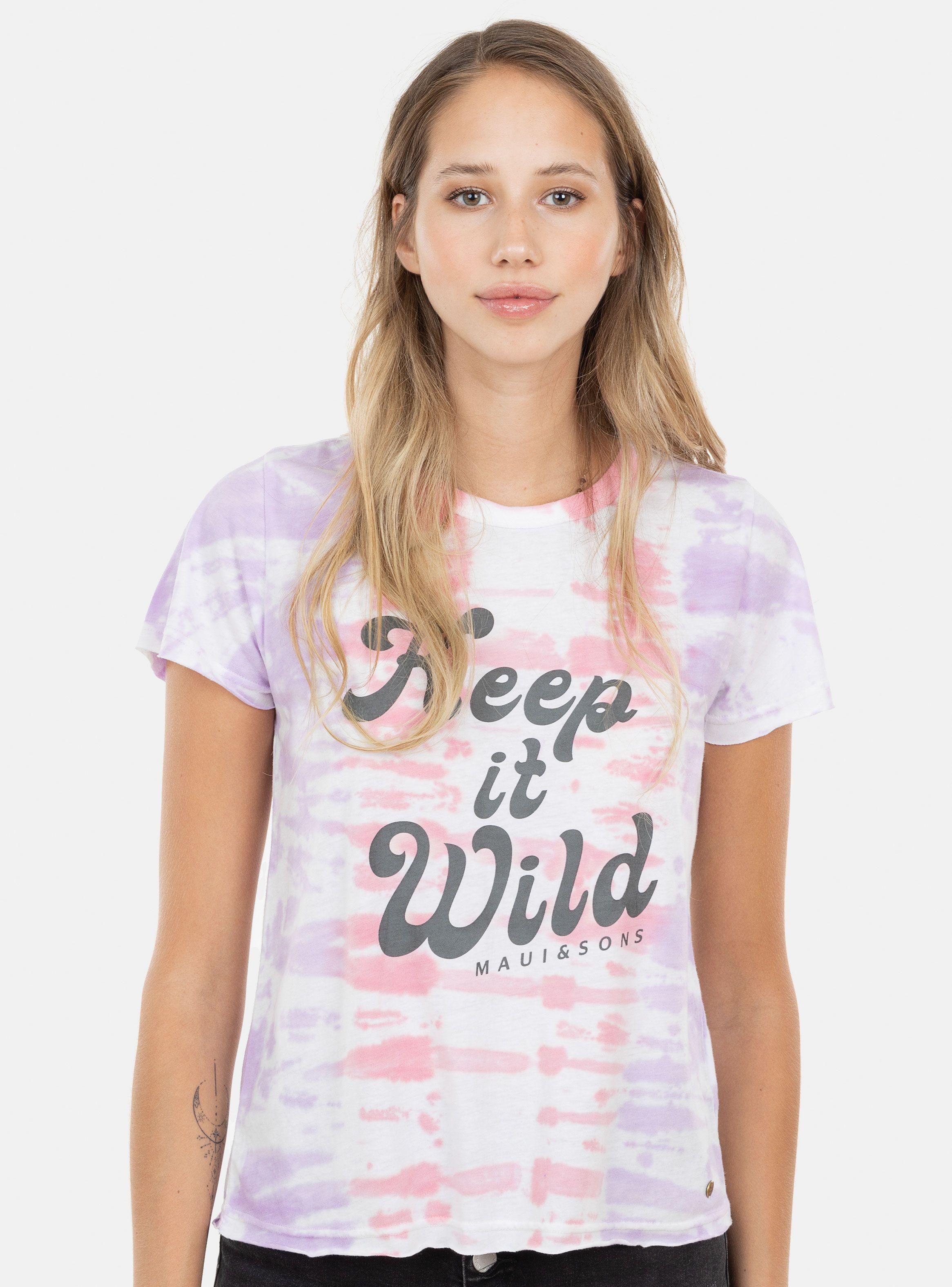 Polera Maui And Sons Urbana con Manga Corta-0