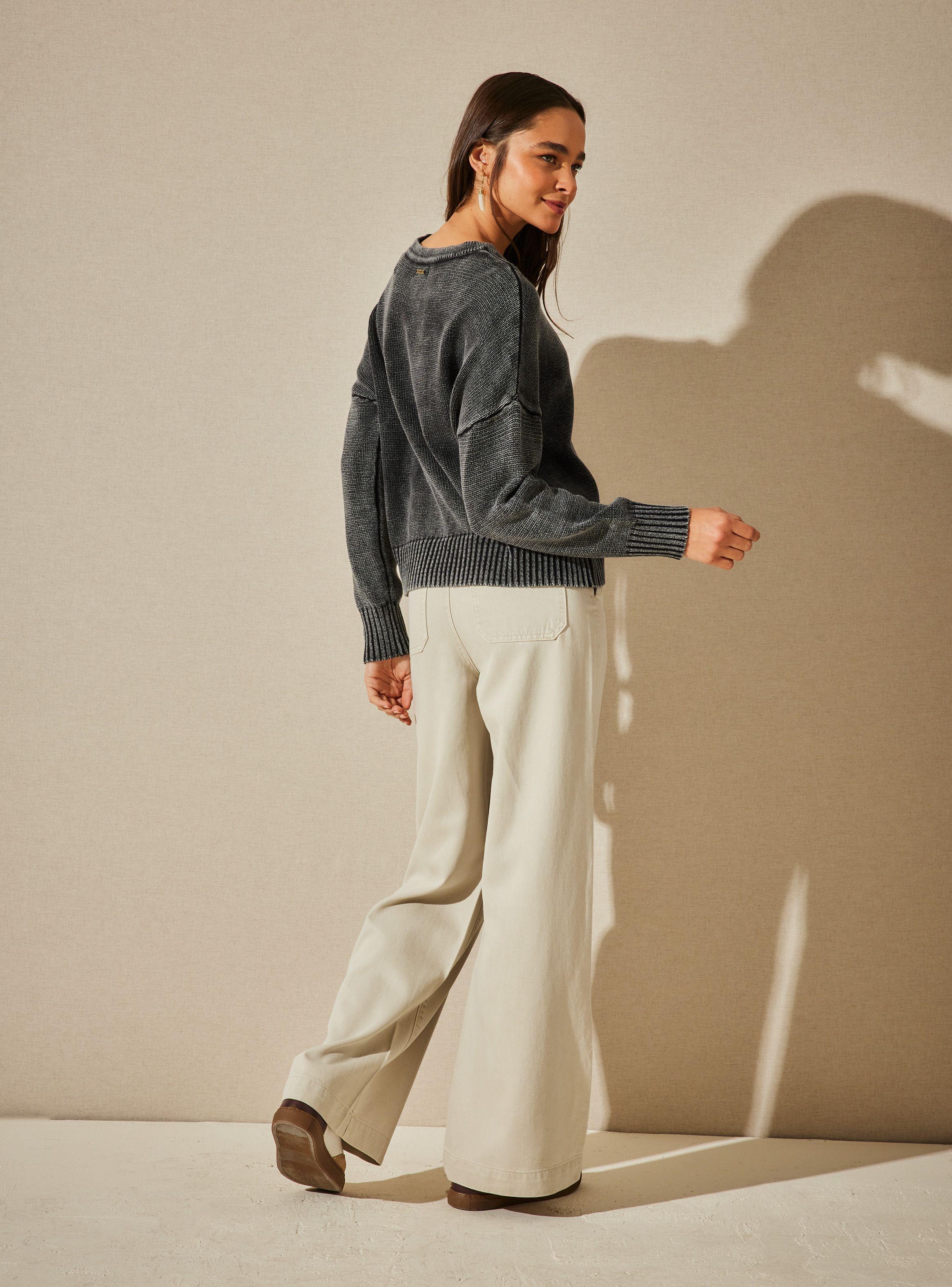 Sweater Teñido con Aplicación Metálica-5