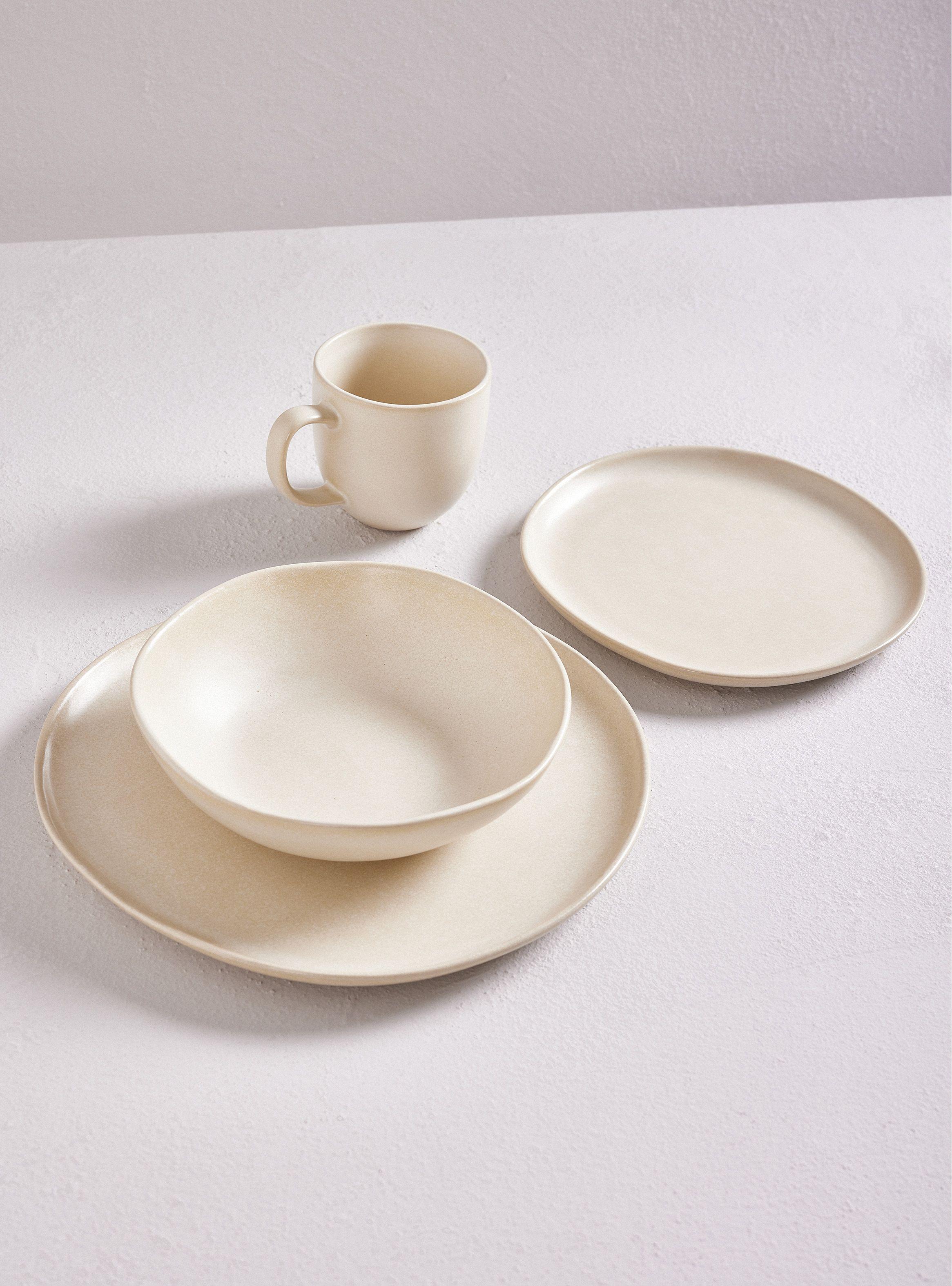 Set Vajilla 24 Piezas Natural Cerámica-2