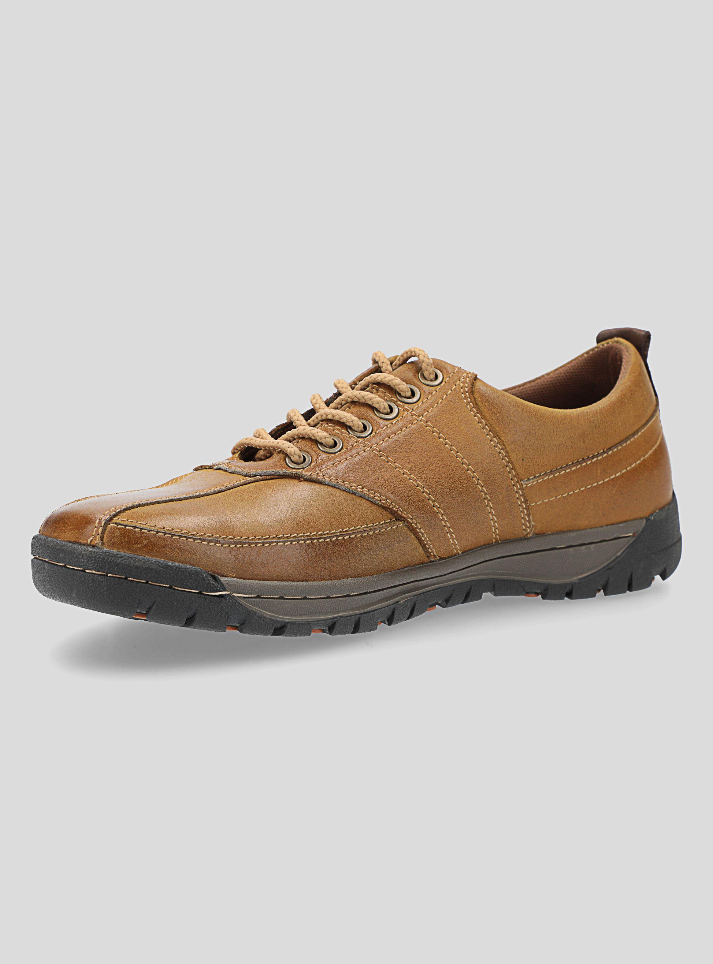 Zapato Casual Jarman Hombre Detalle Costuras-1