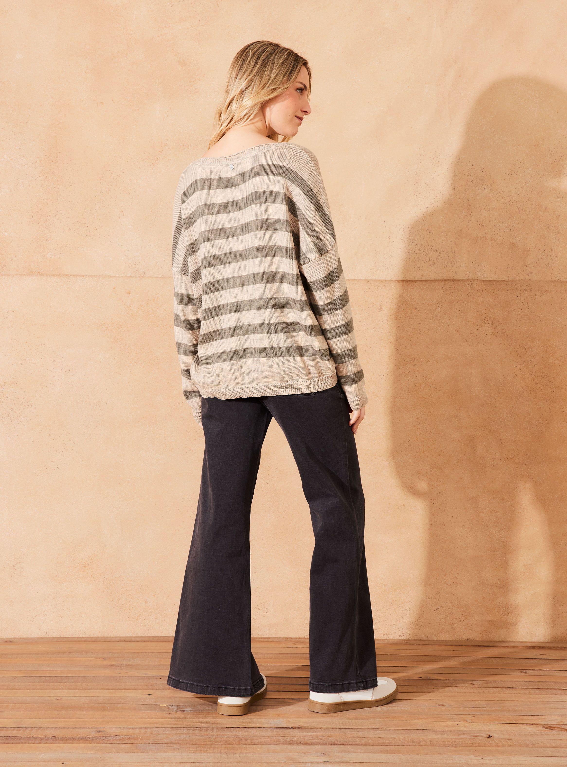 Sweater Cerrado Rayado-5