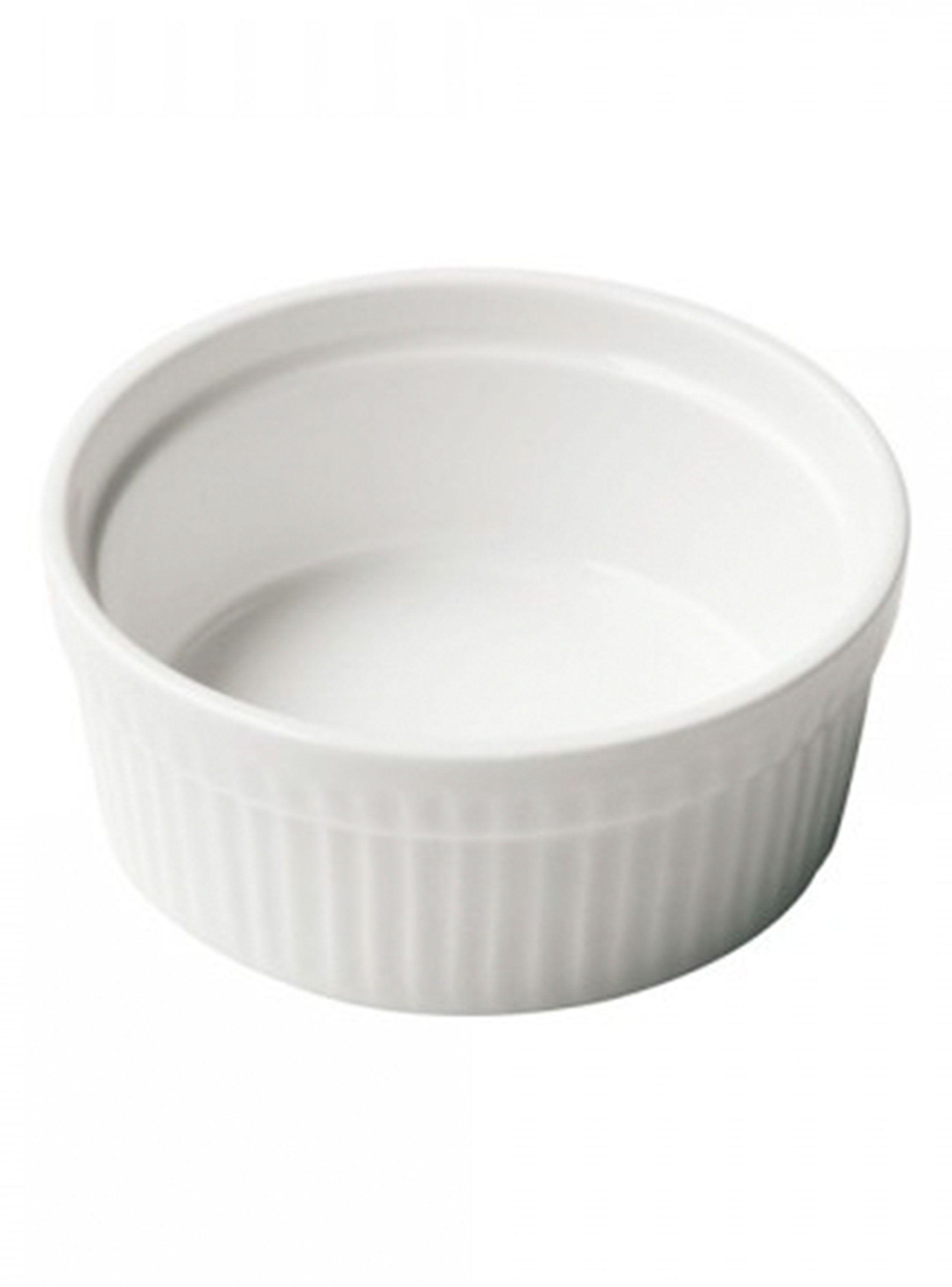 Pocillo Sunnex Porcelana Acanalado 8.5 cm-0