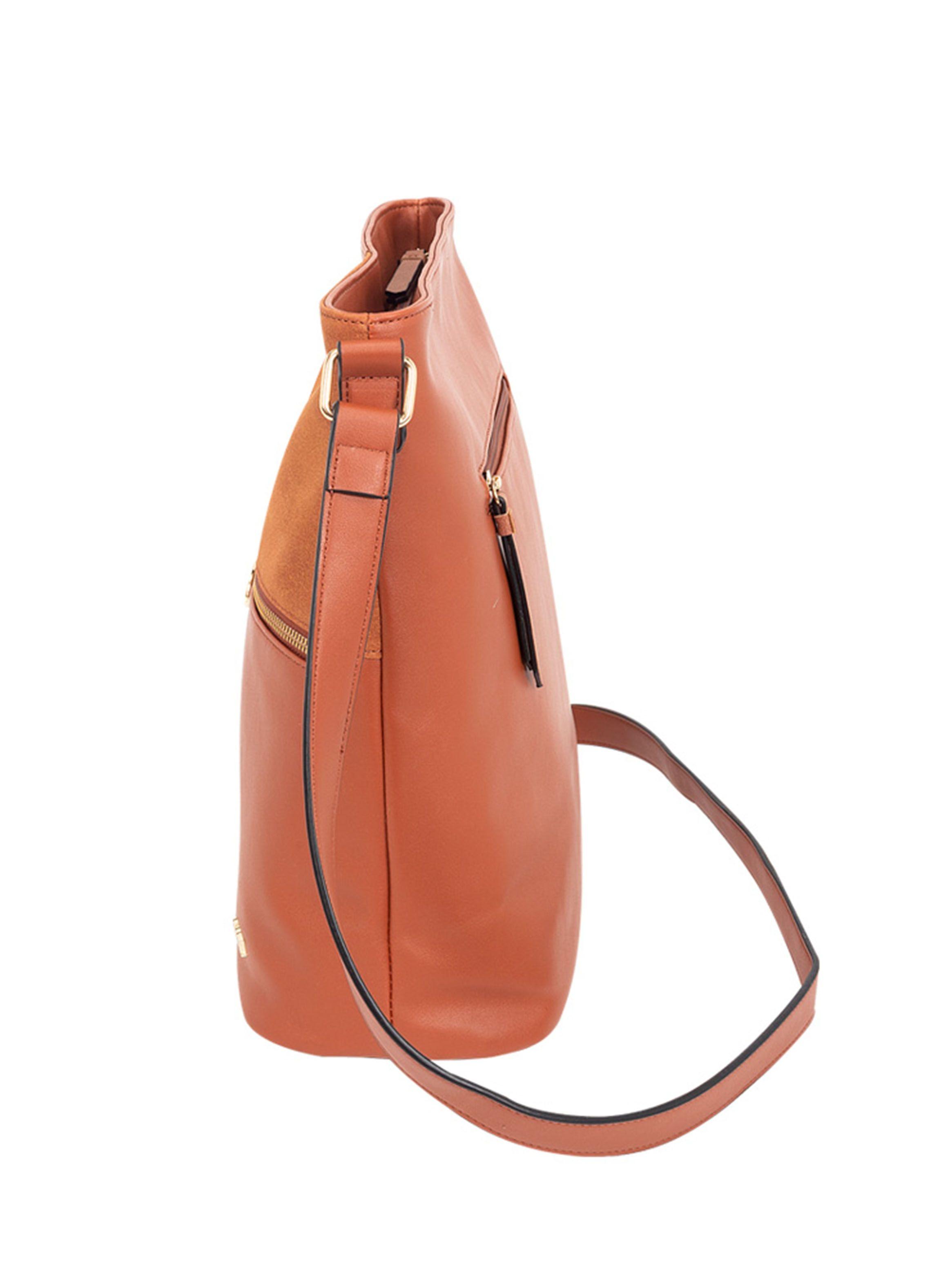 Cartera Secret Chequia Cross Bag Burgundy L-4