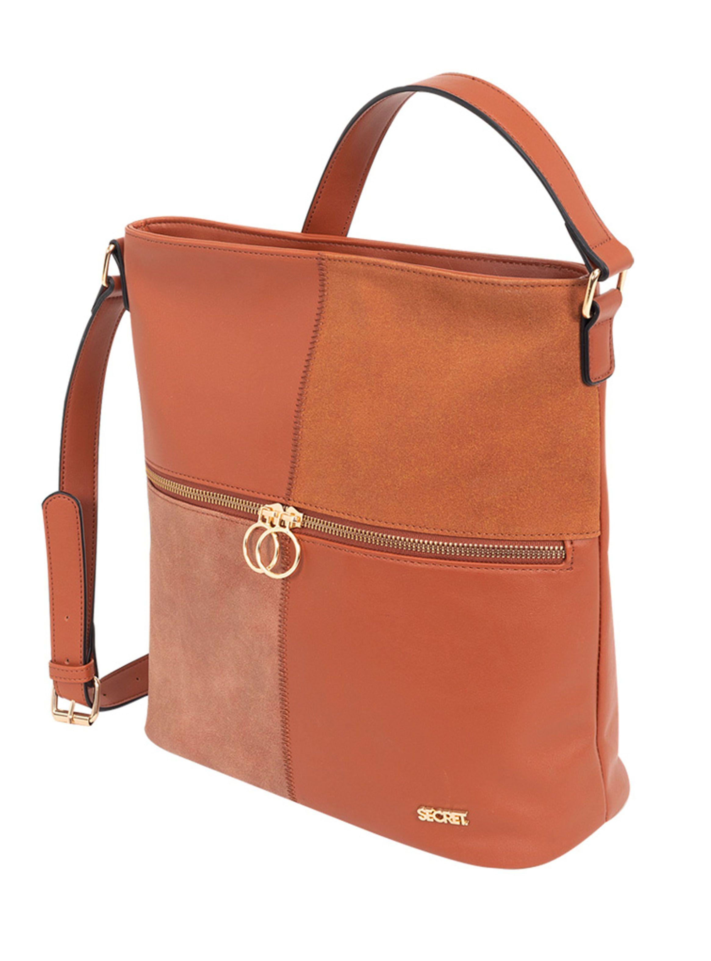 Cartera Secret Chequia Cross Bag Burgundy L-3
