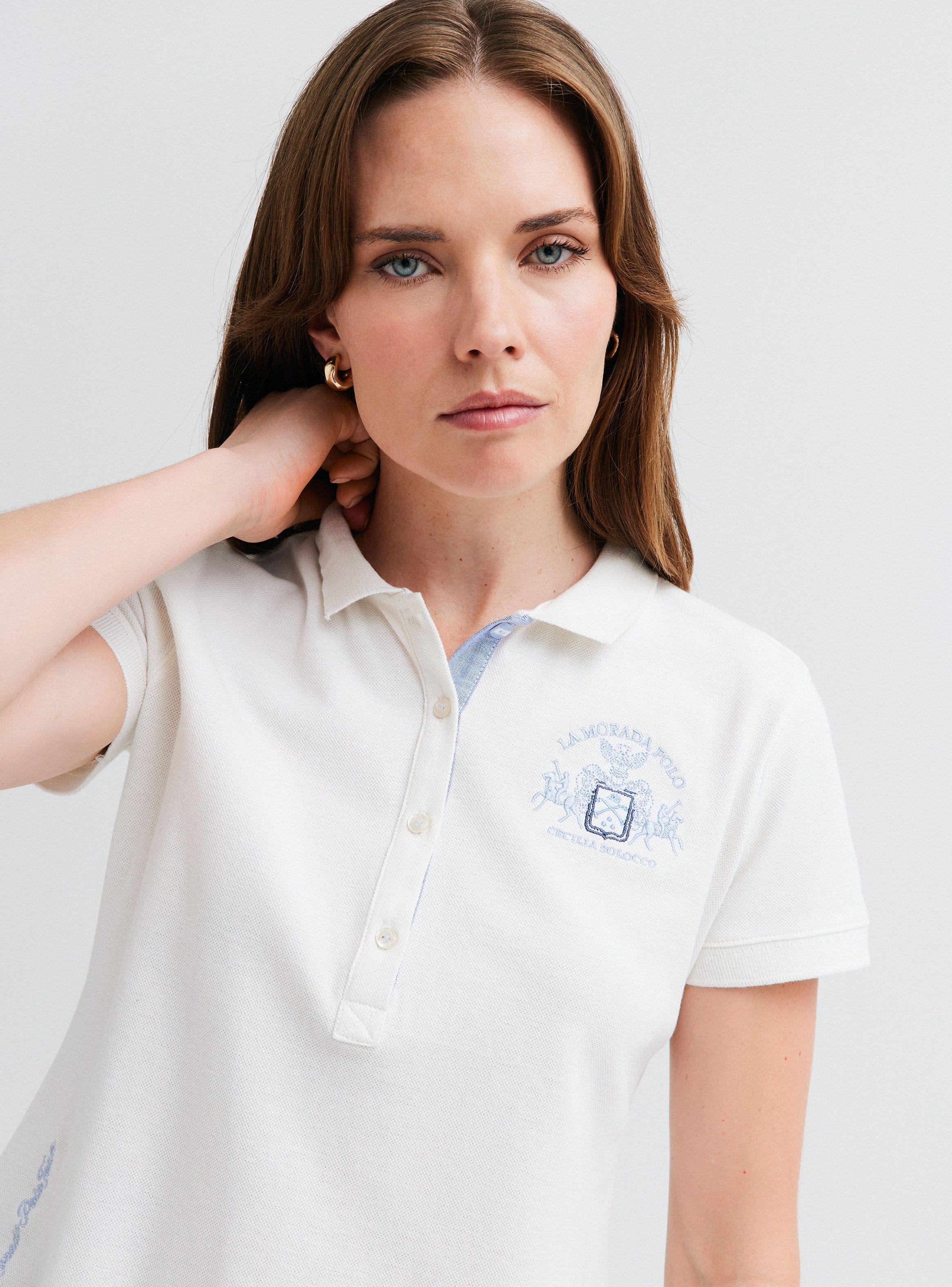 Polera Piqué con Bordados Team Polo-2