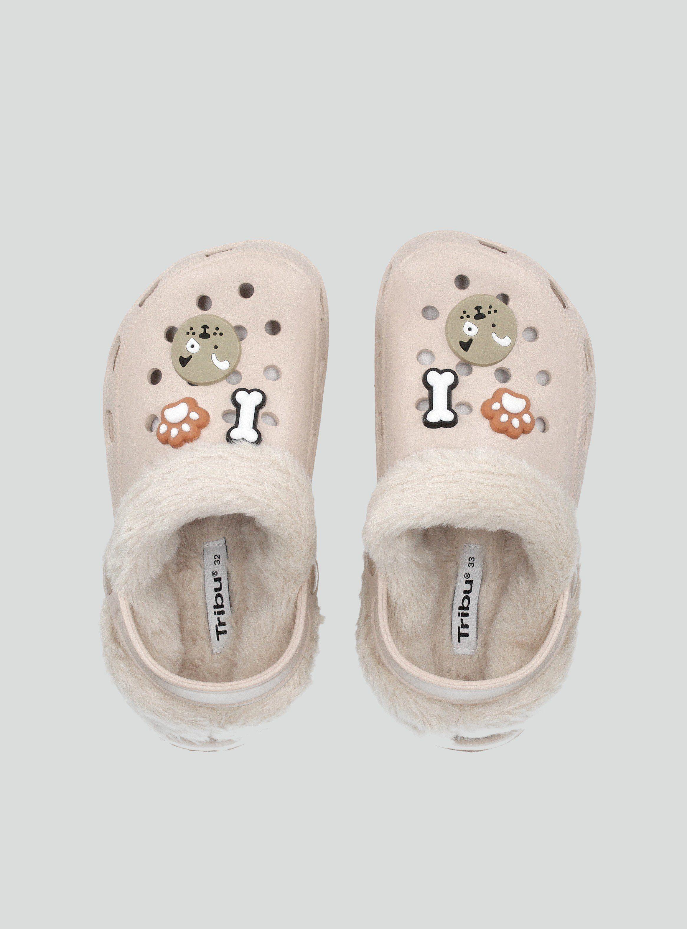 Zueco Infantil con Pelo Interior Unisex-3